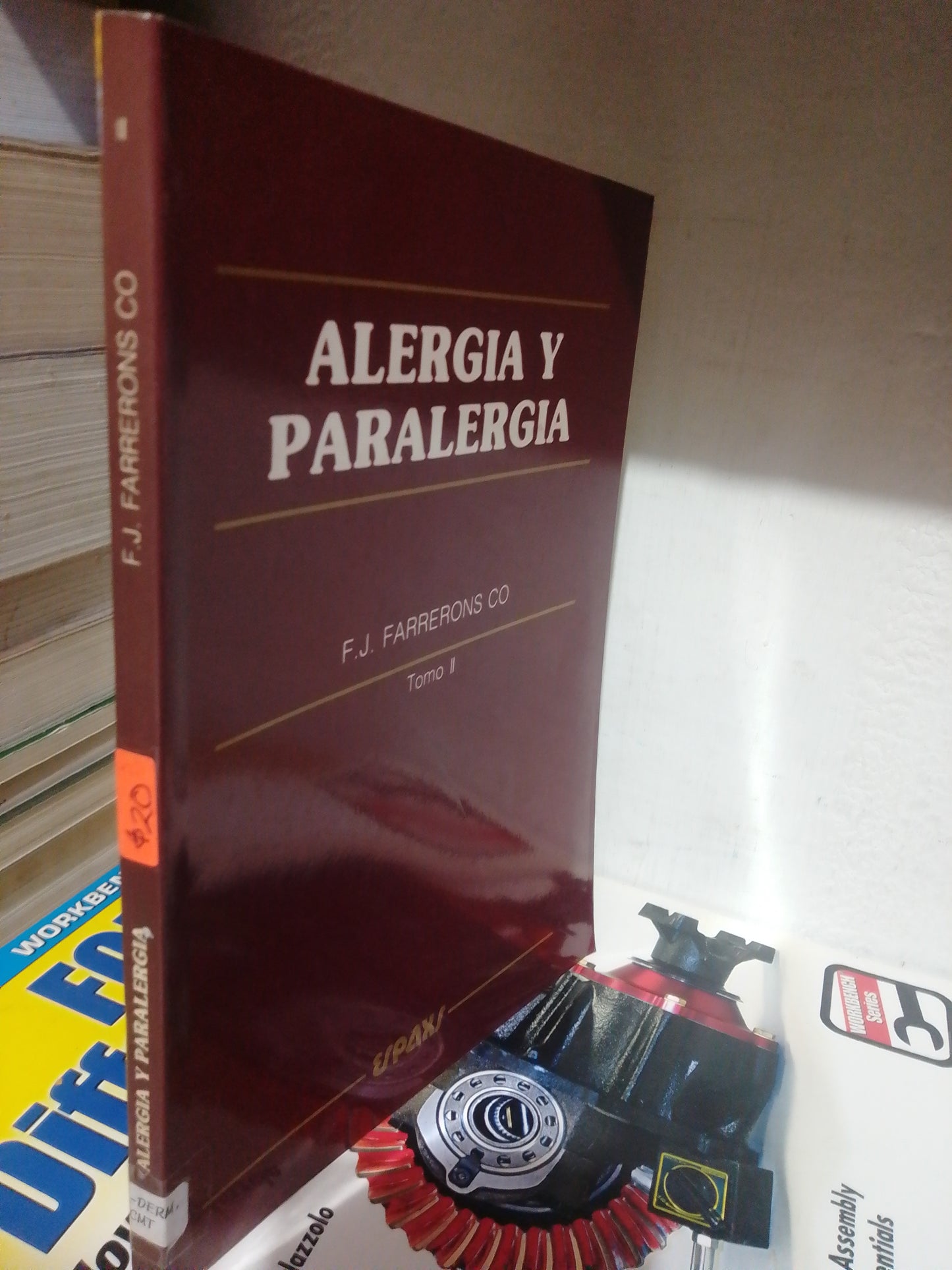ALERGIA Y PARALERGIA POR F.J. FARRERONS USADO SALUD JUAREZ