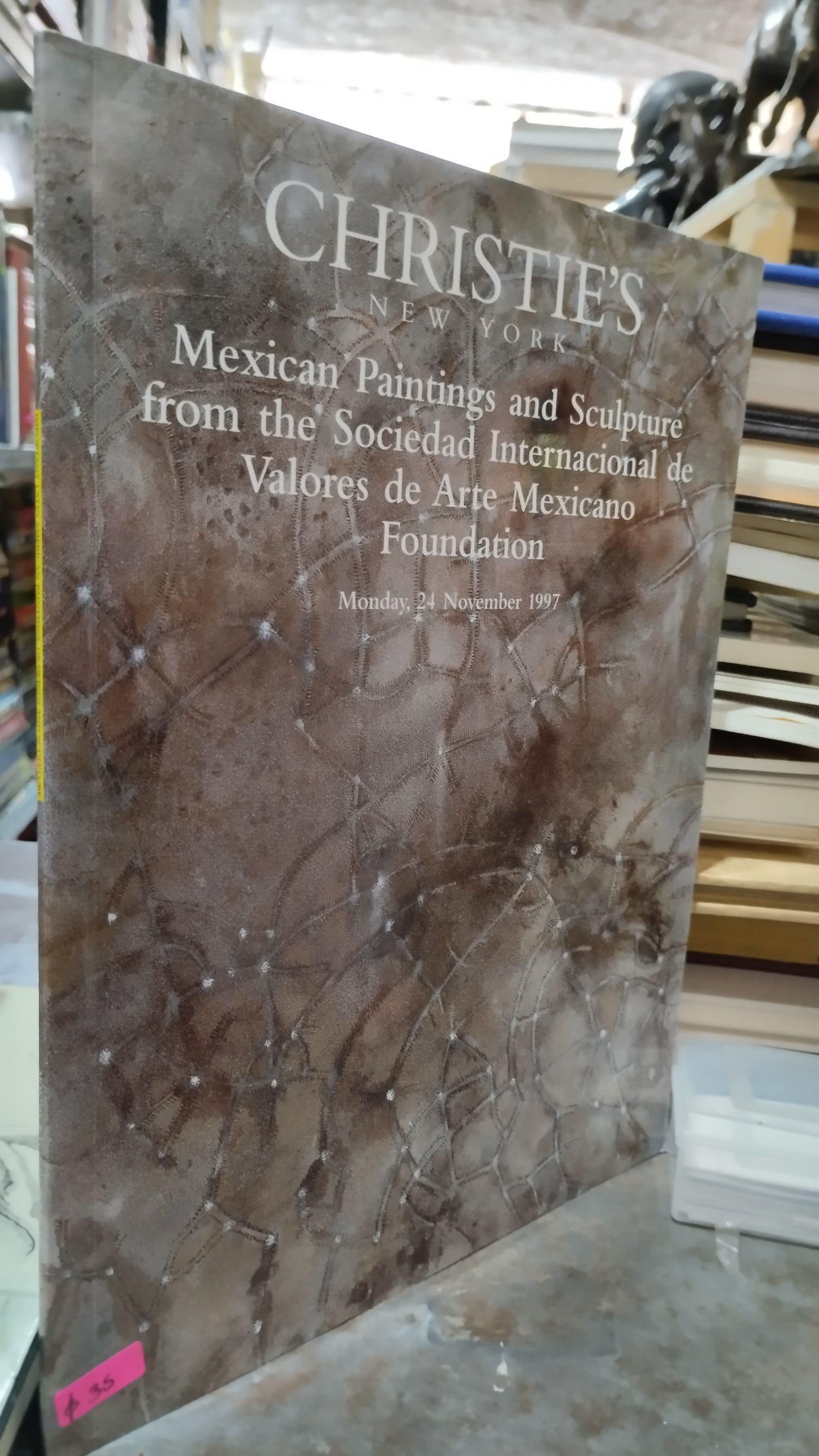 CHRISTIES NEW YORK LIBRO USADO ARTE ALDAMA