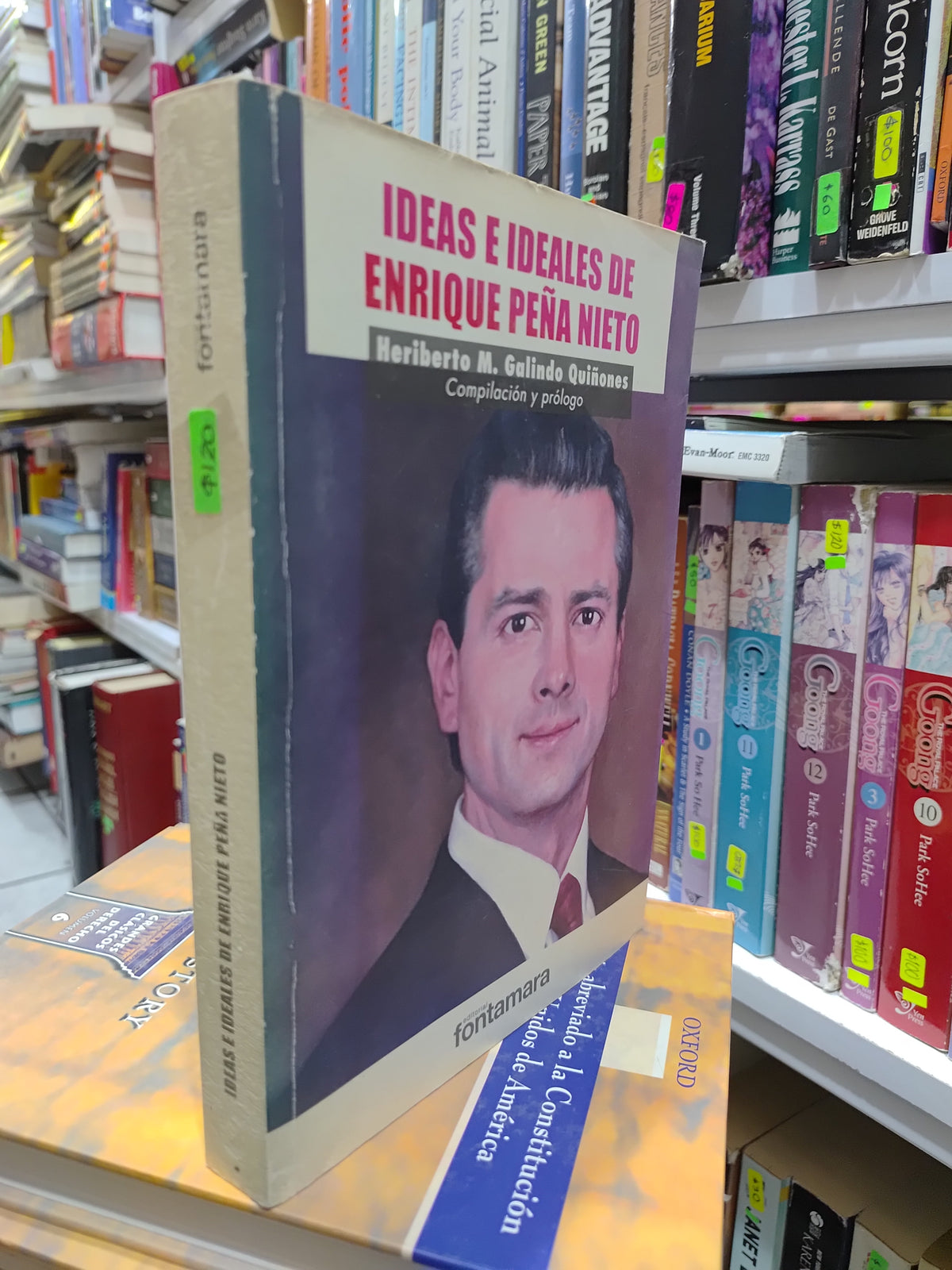IDEAS E IDEALES DE ENRIQUE PEÑA NIETO POR HERIBERTO M. GALINDO QUIÑONES USADO POLITICA JUAREZ 507