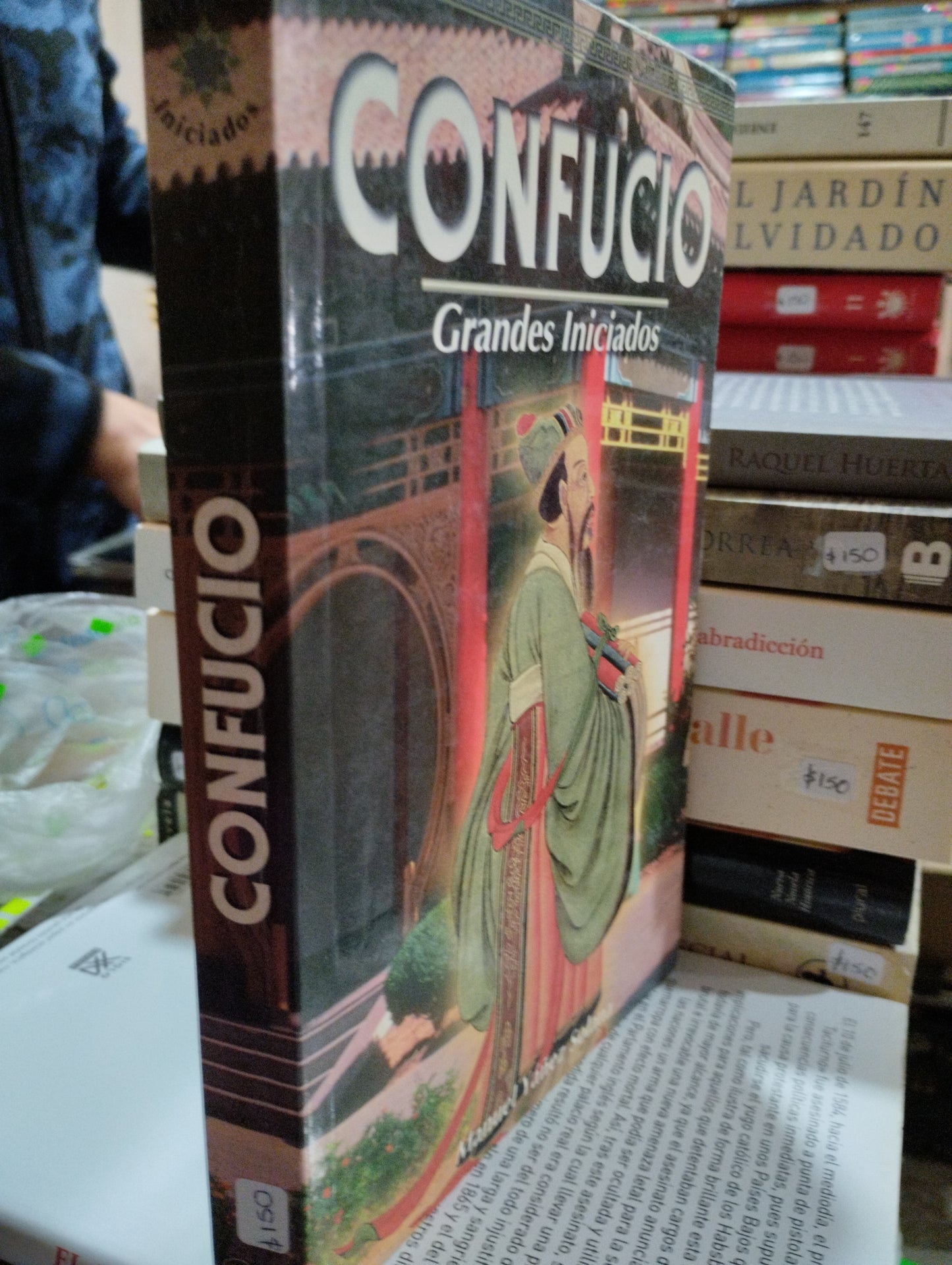 CONFUCIO GRANDES INICIADOS POR MANUEL YAÑEZ SOLANA USADO NOVELAS ALDAMA