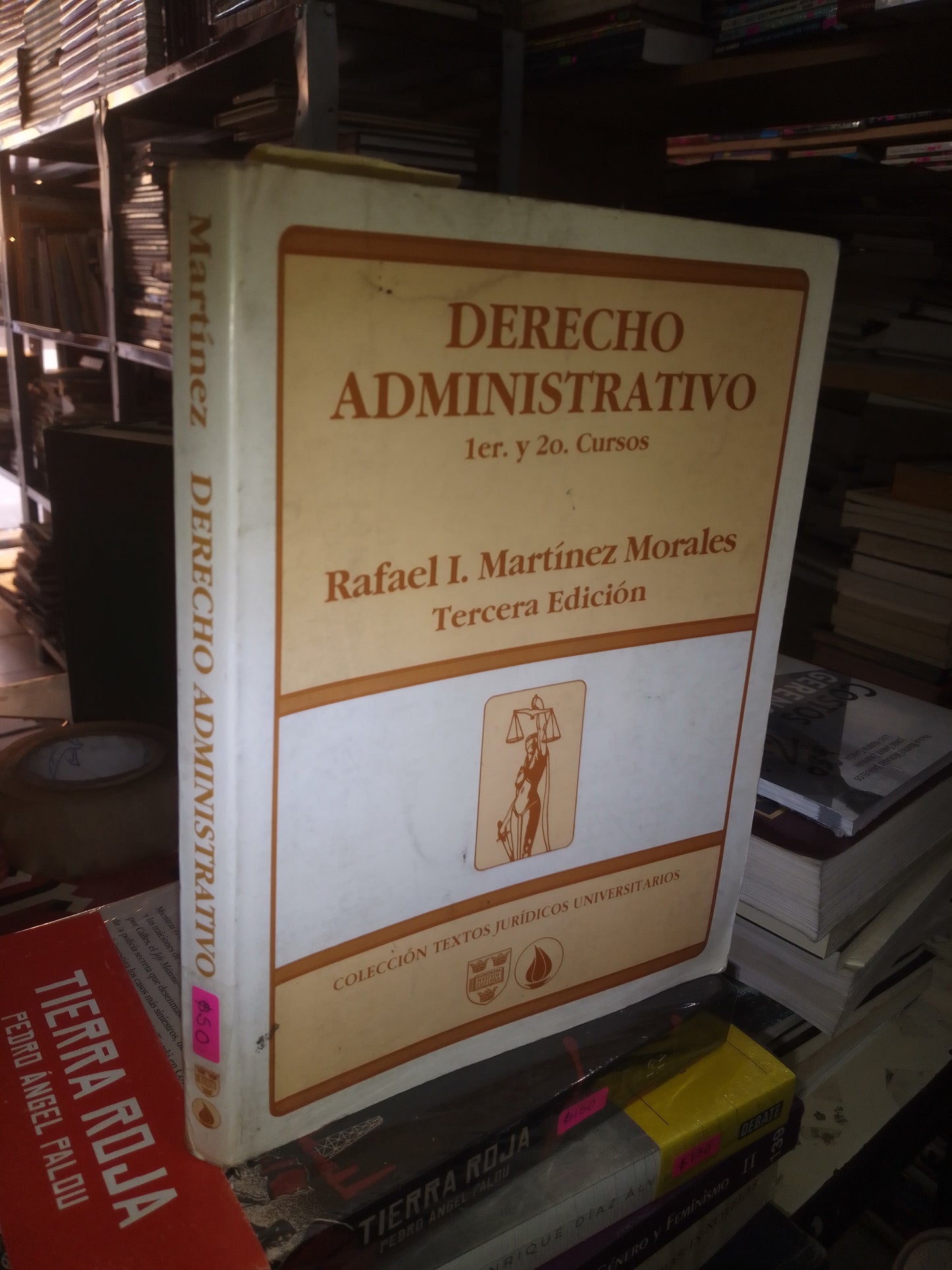 DERECHO ADMINISTRATIVO POR RAFAEL I. MARTÍNEZ MORALES USADO DERECHO LITERARIO 207