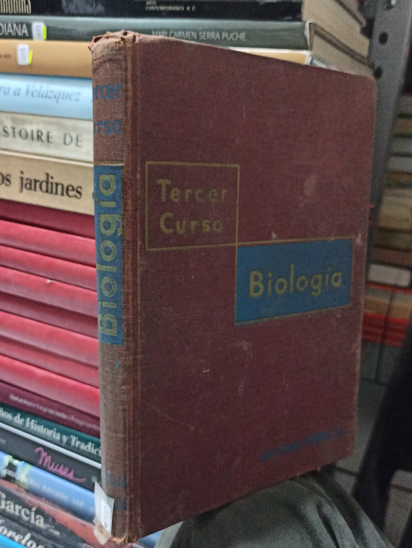 TECER CURSO BIOLOGIA POR ENRIQUE BELTRAN Y OTROS USADO BIOLOGÍA JUÁREZ