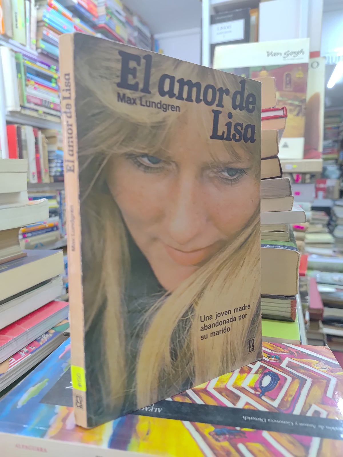 EL AMOR DE LISA POR MAX LUNDGREN USADO NOVELAS LITERARIO 207