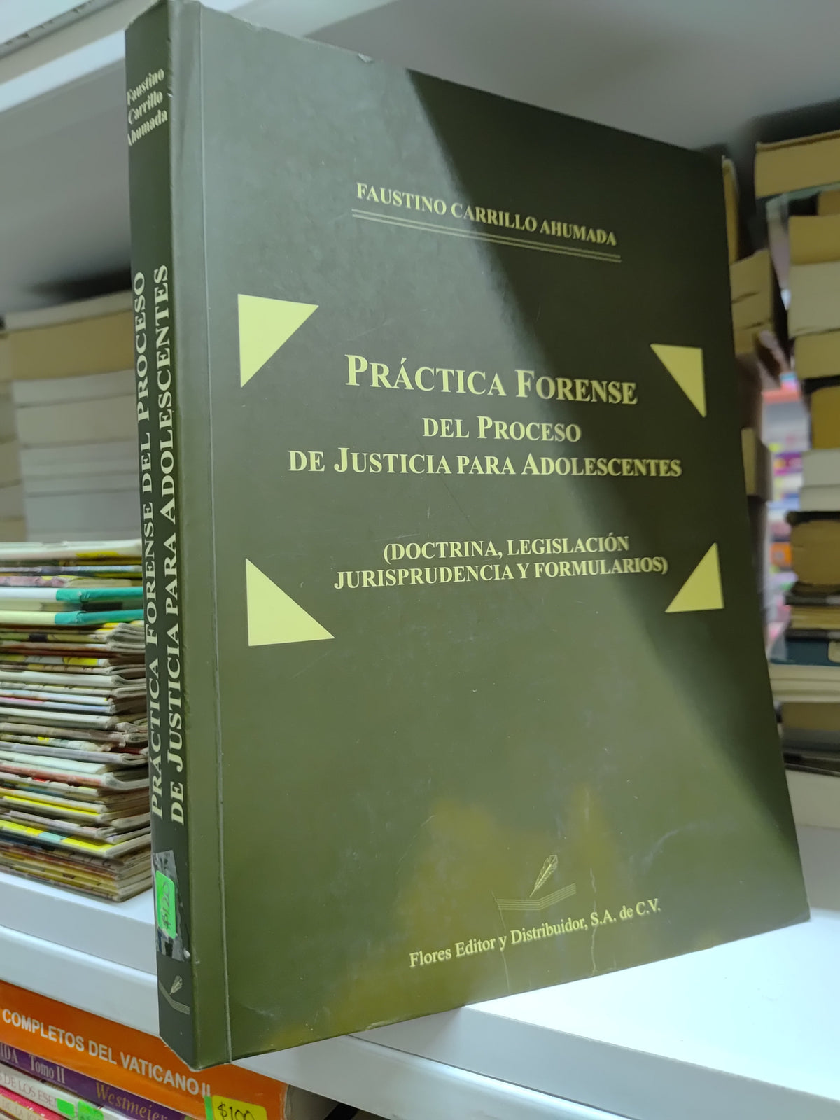 PRACTICA FORENSE POR FAUSTINO CARRILLO AHUMADA USADO DERECHO JUAREZ 507