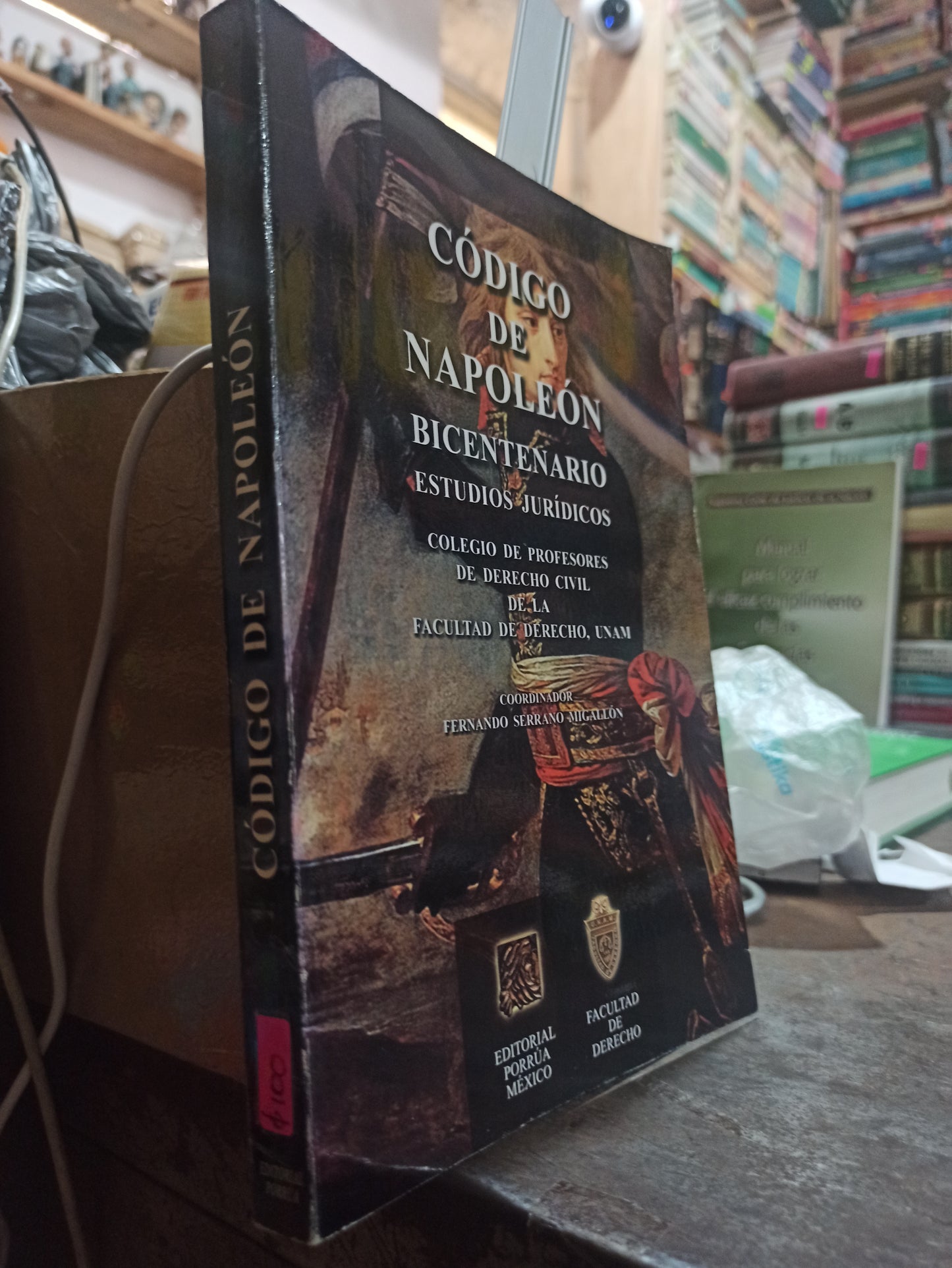 CODIGO DE NAPOLEON POR FERNANDO SERRANO MIGALLON USADO DERECHO ALDAMA