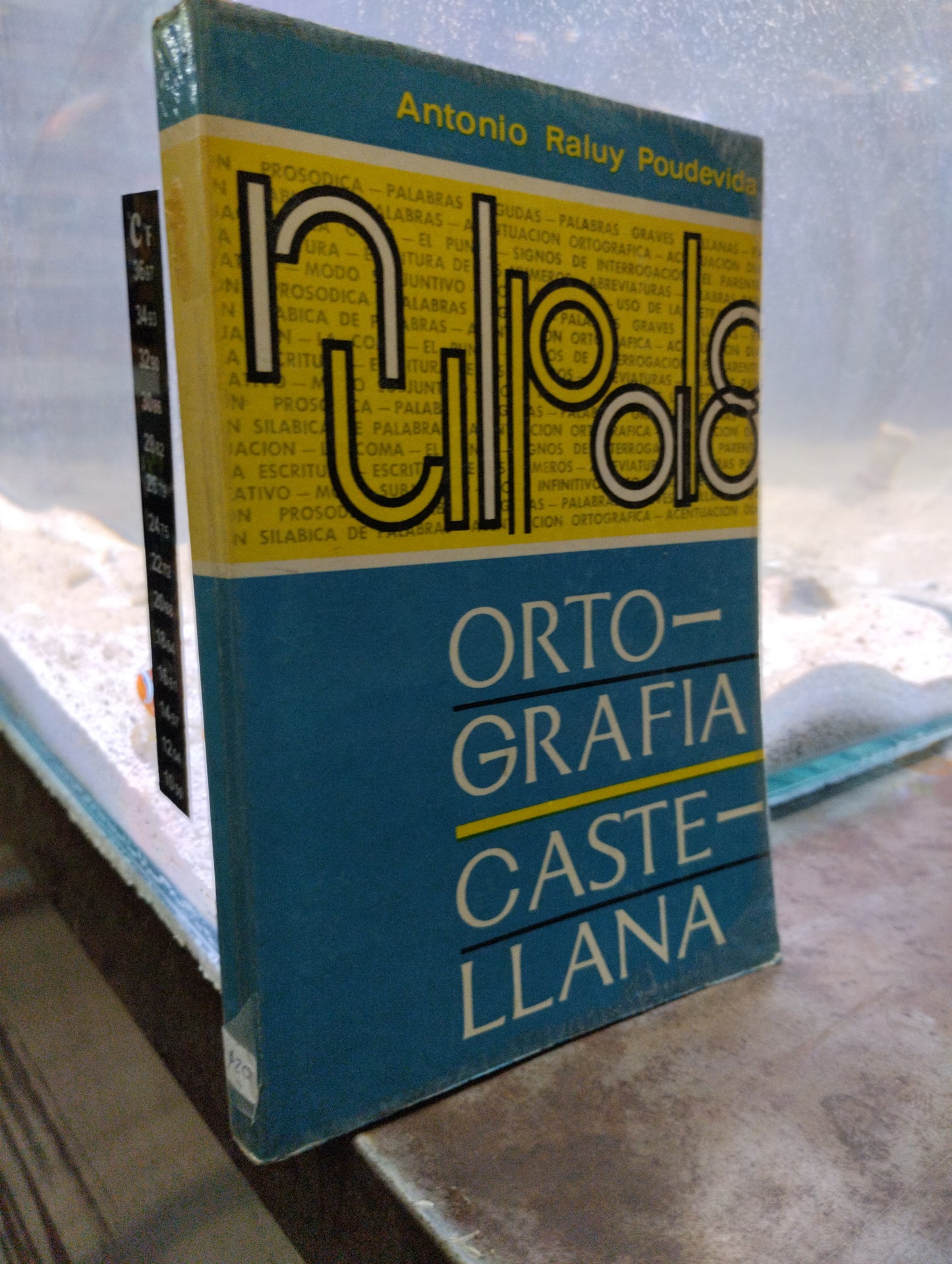 ORTOGRAFIA CASTELLANA POR ANTONIO RALUY POUDEVIDA USADO EDUCACION ALDAMA