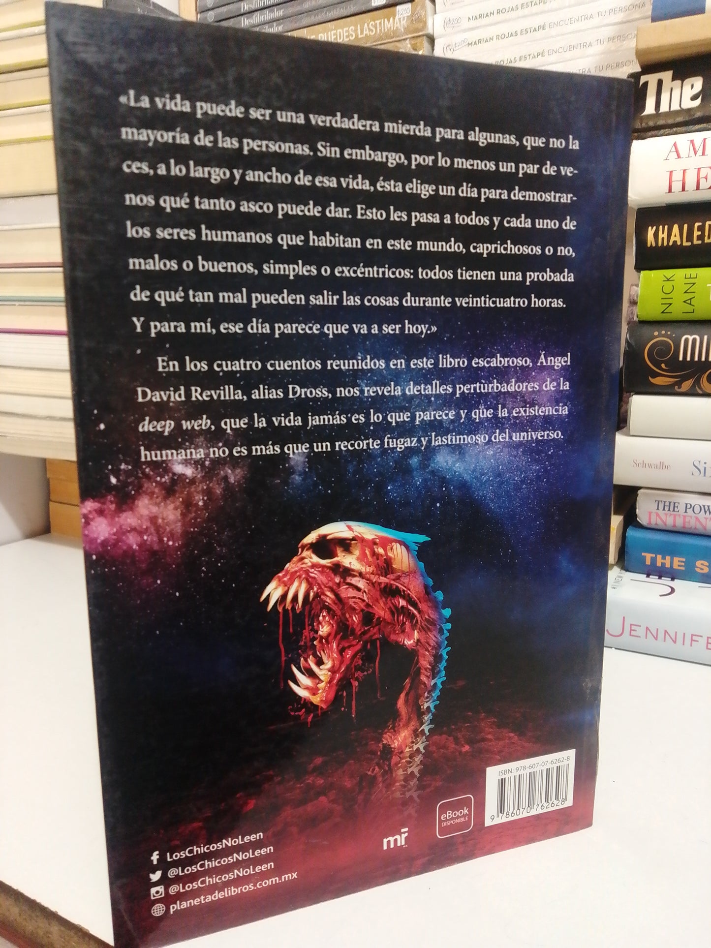 EL LIBRO NEGRO POR ÁNGEL DAVID REVILLA USADO NOVELA JUÁREZ