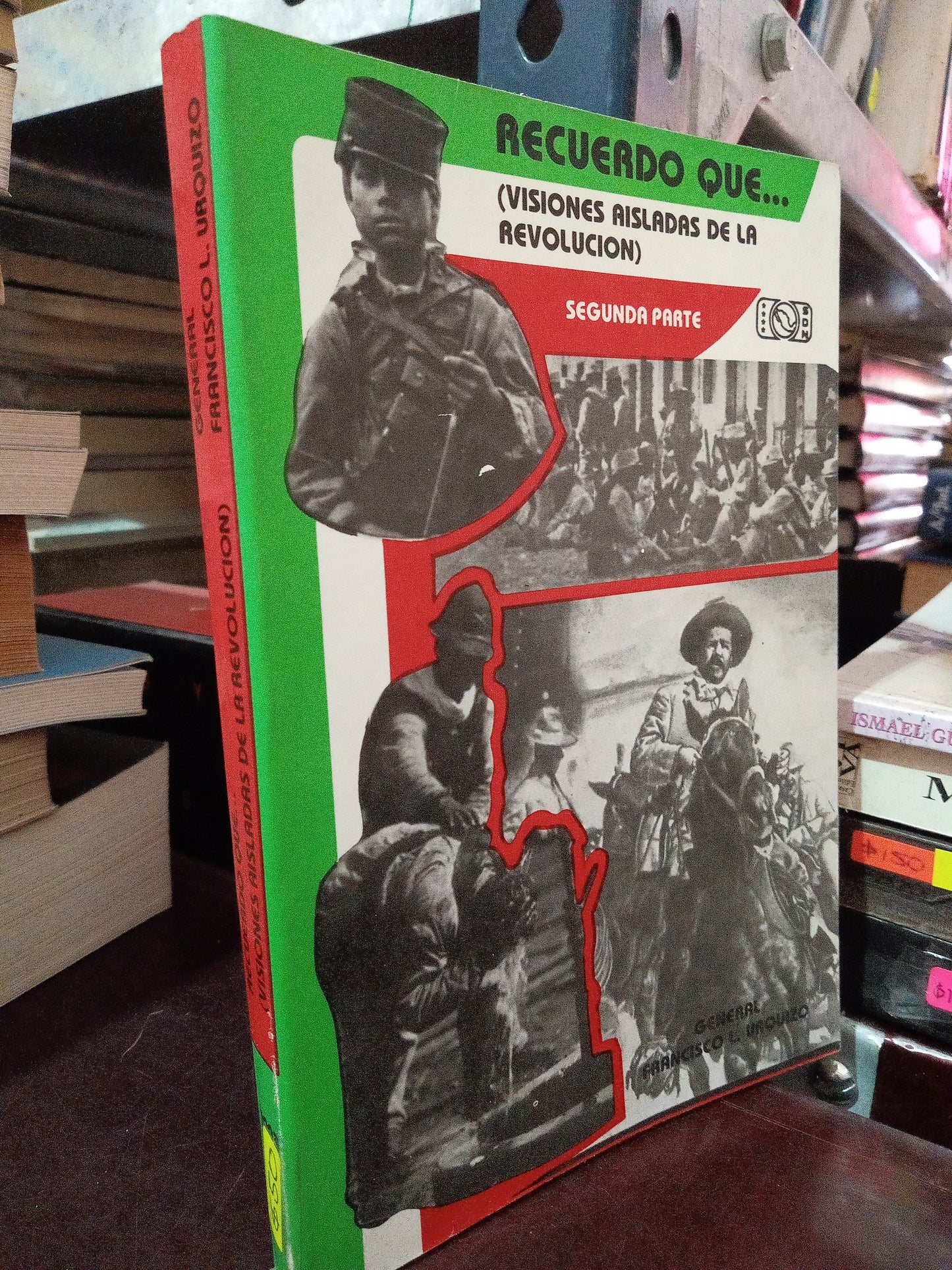 RECUERDO QUE VISIONES AISLADAS DE LA REVOLUCIÓN USADO HISTORIA LITERARIO 305