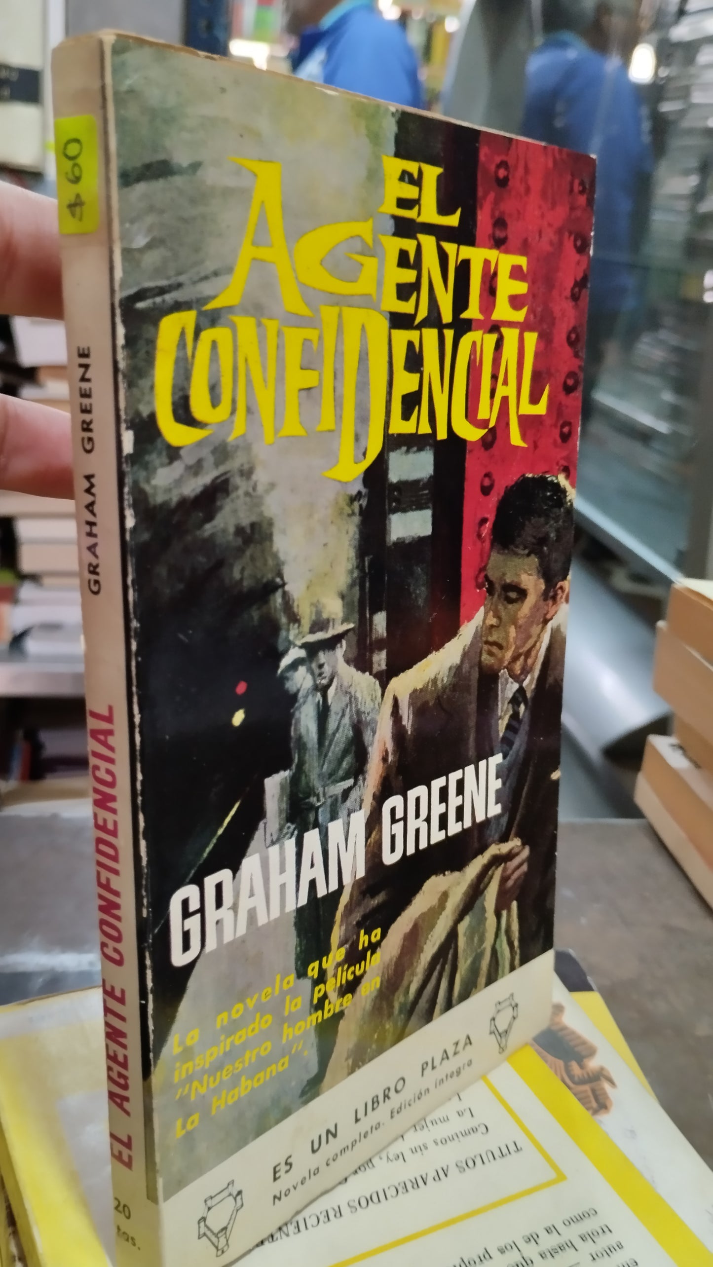 EL AGENTE CONFIDENCIAL POR GRAHAM GREENE LIBRO USADO NOVELAS ALDAMA