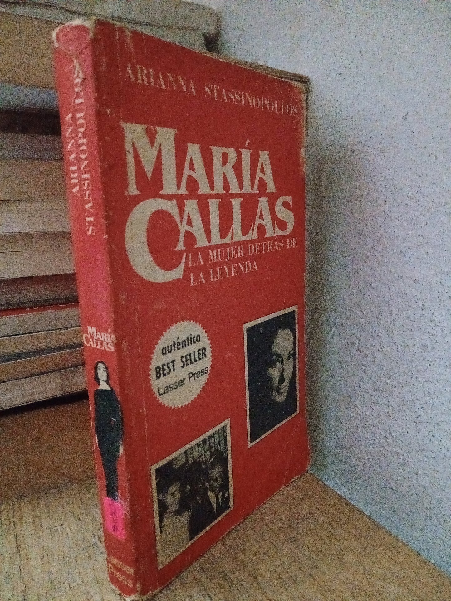 MARIA CALLAS ARIANNA STASSINOPOULOS USADO NOVELA LITERARIO 305
