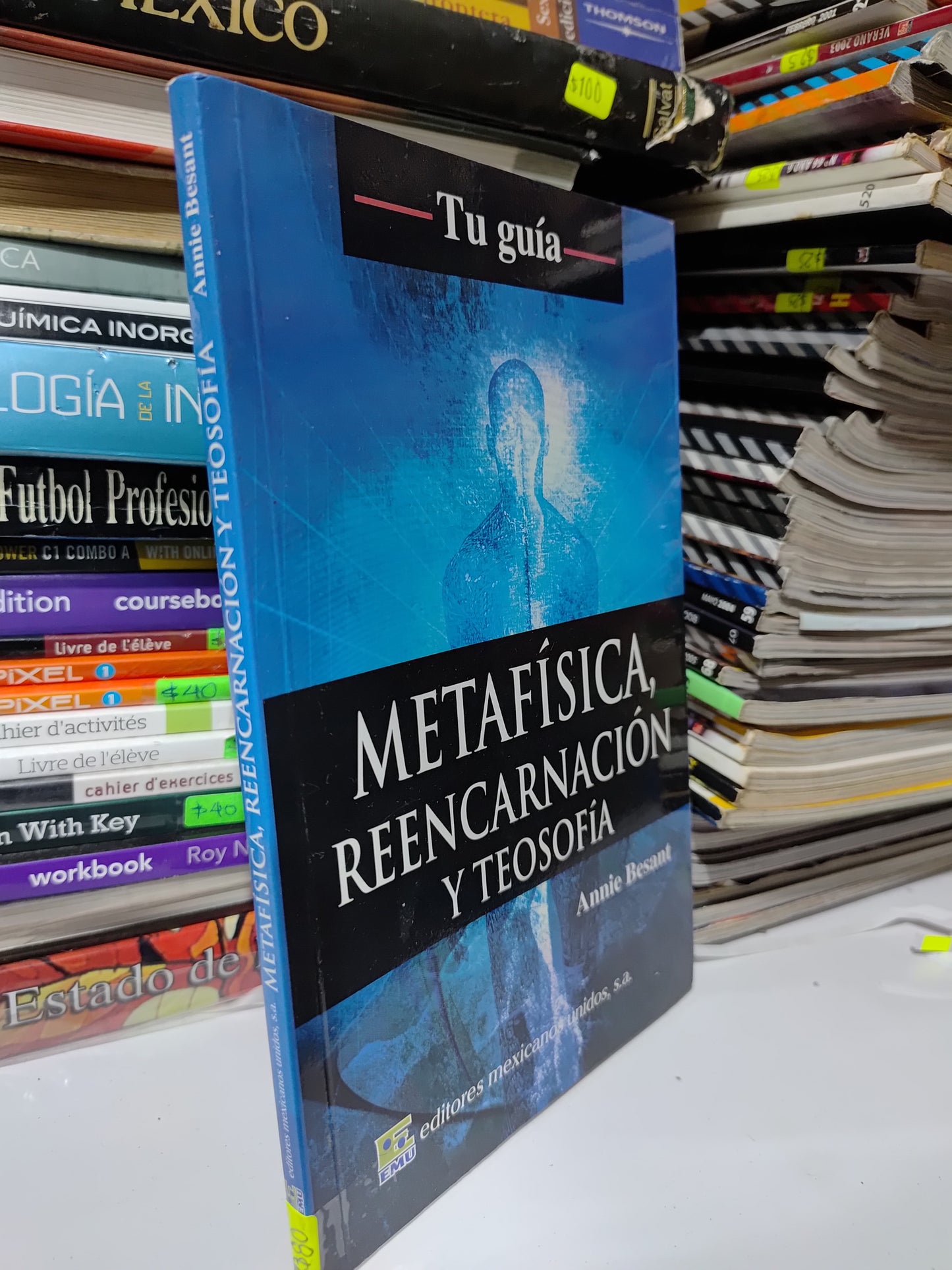 METAFISICA REENCARNACION Y TEOSOFIA POR ANNIE BESANT USADO SUP PERSONAL JUAREZ 507