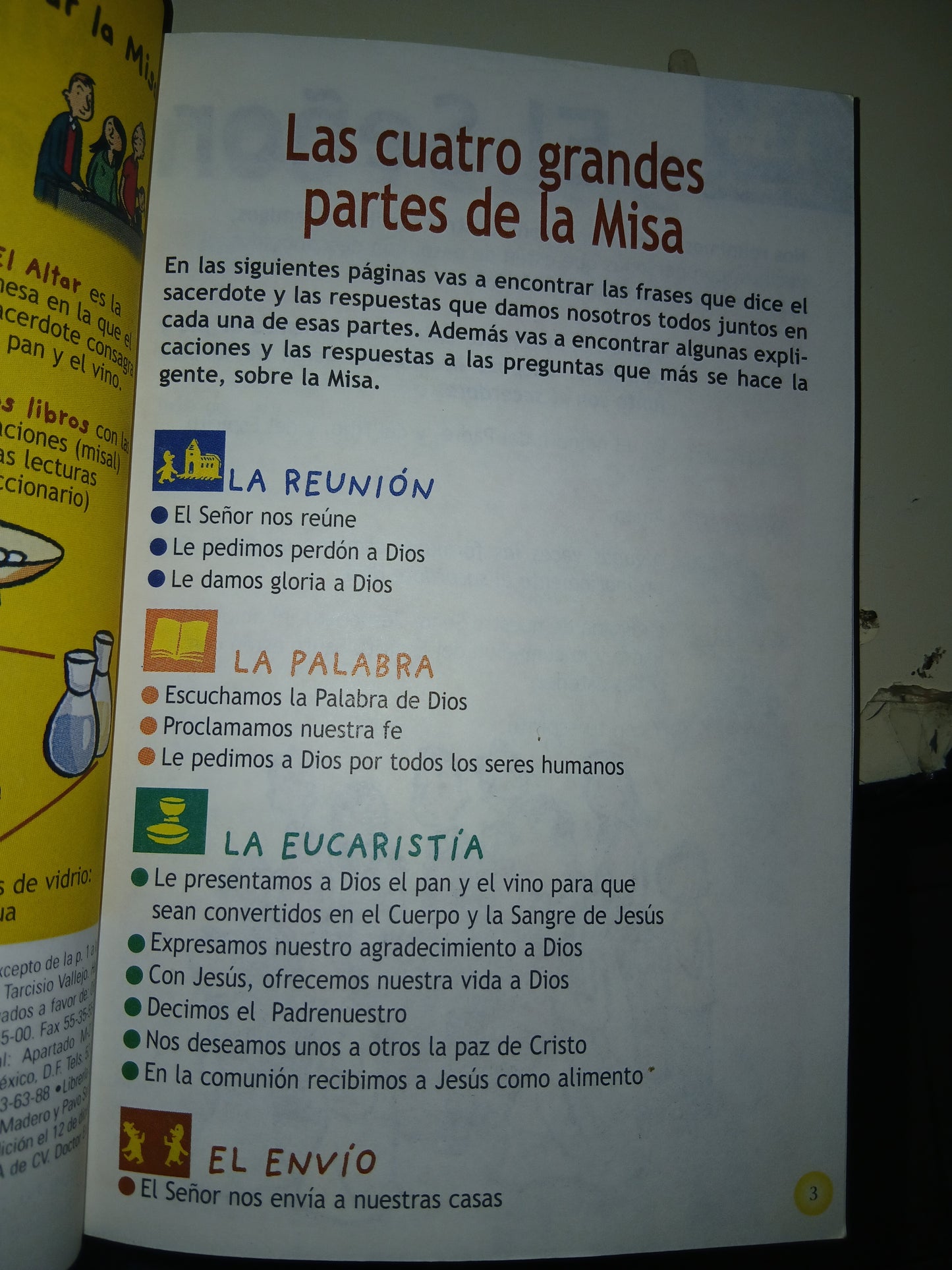MISAL 2001 PARA NIÑOS USADO RELIGIÓN LITERARIO 207
