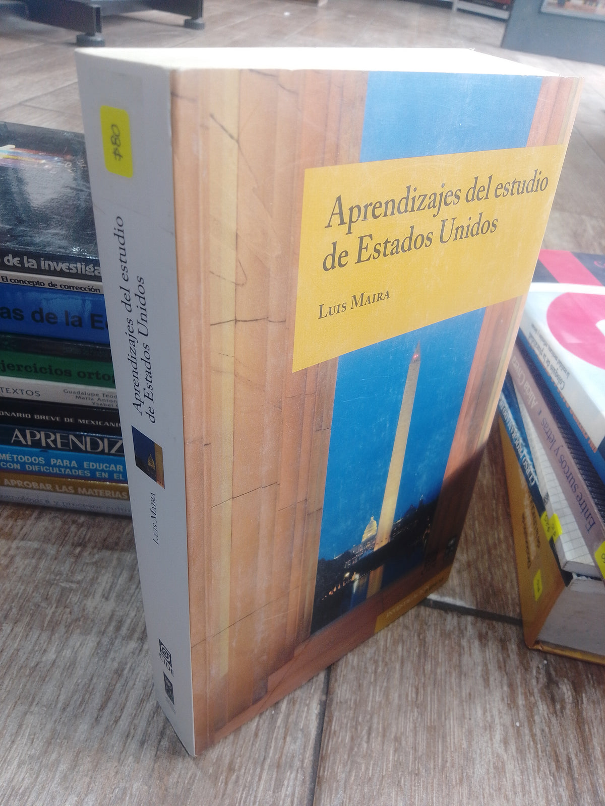 APRENDIZAJES DEL ESTUDIO DE ESTADOS UNIDOS POR LUIS MAIRA USADO EDUCACION JUAREZ 515