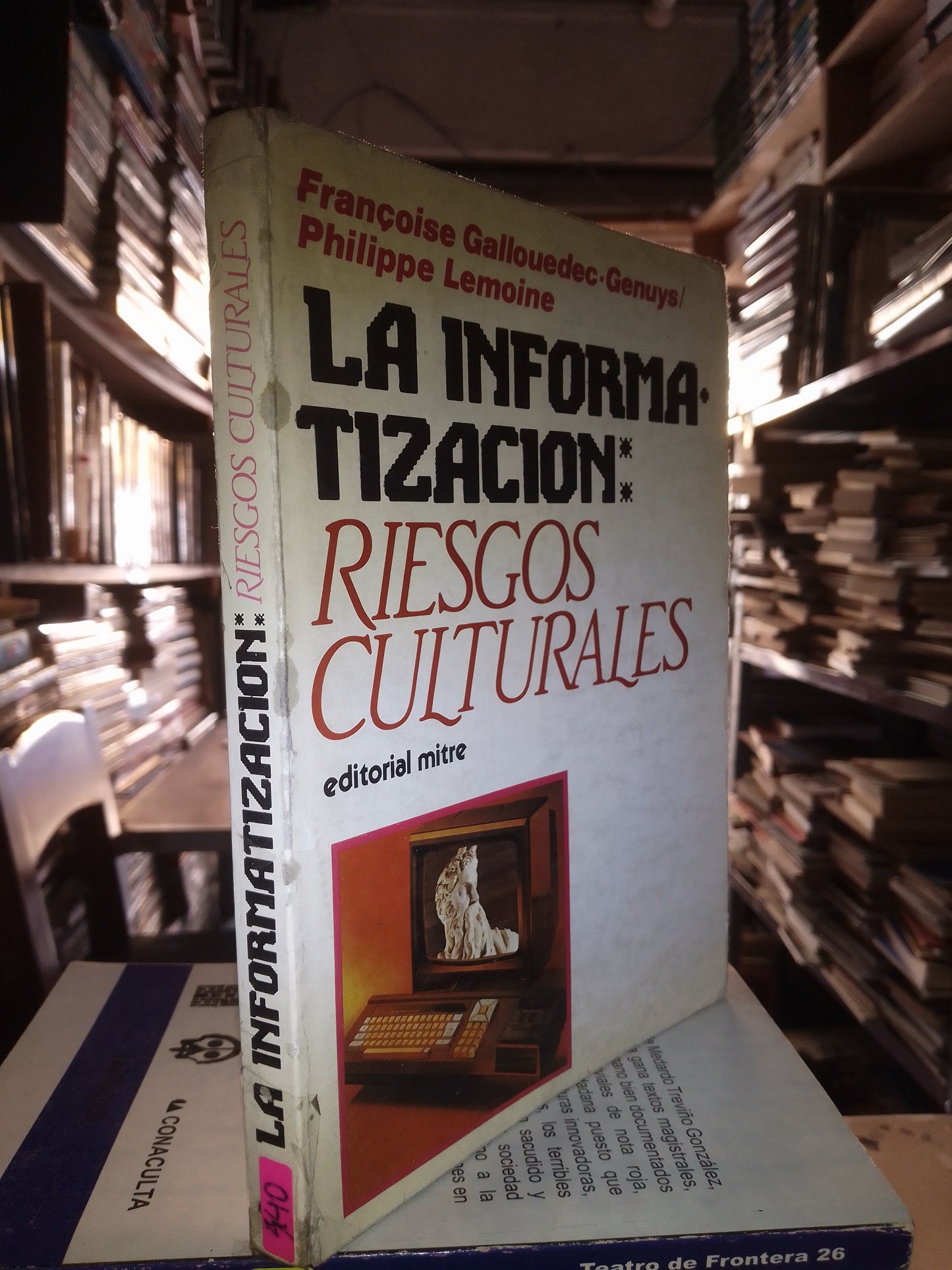 LA INFORMATIZACION RIESGOS CULTURALES POR PHILIPPE LEMOINE USADO SOCIOLOGÍA LITERARIO 207