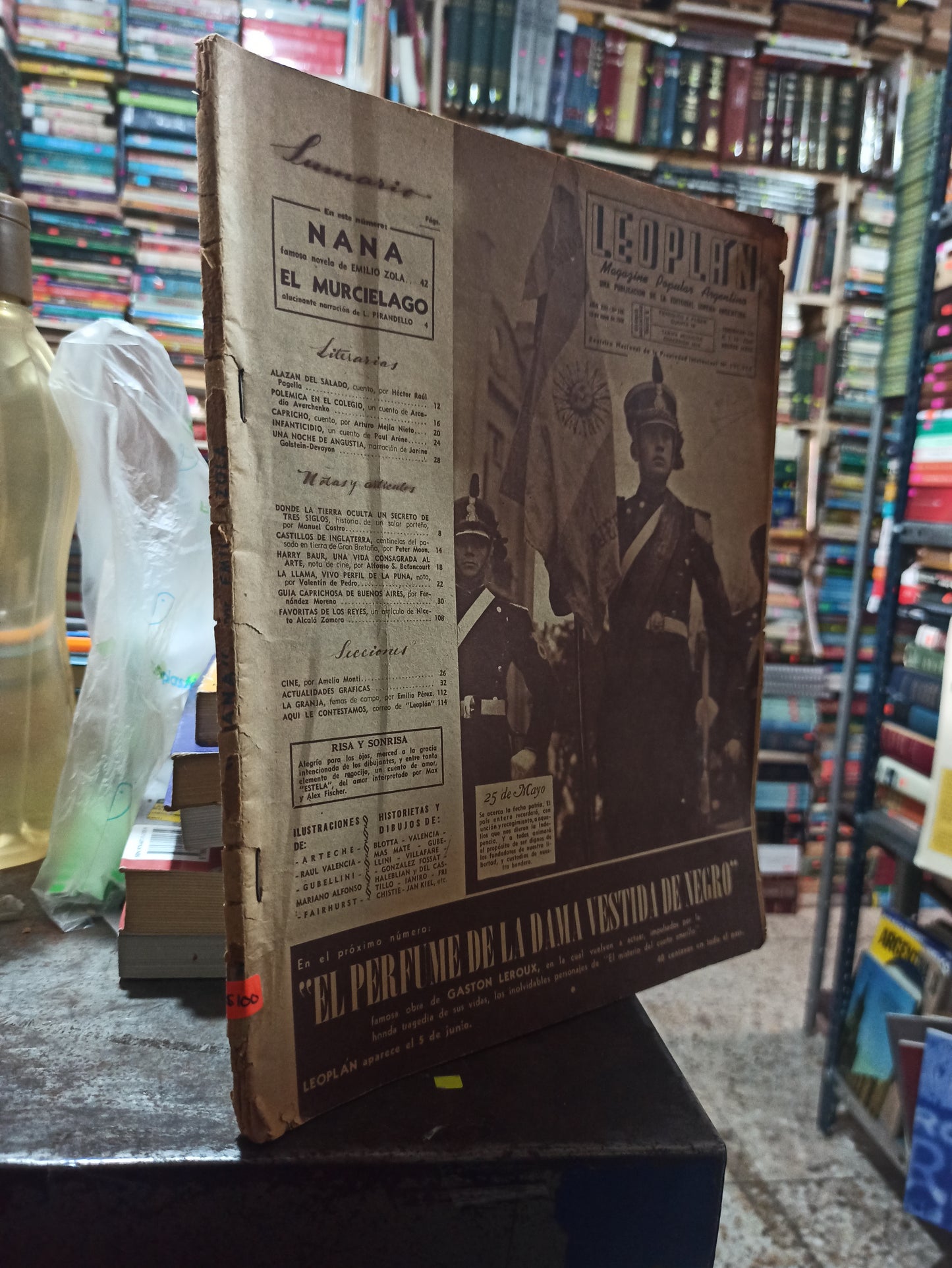 REVISTA LEOPLAN USADO ANTIGUOS ALDAMA