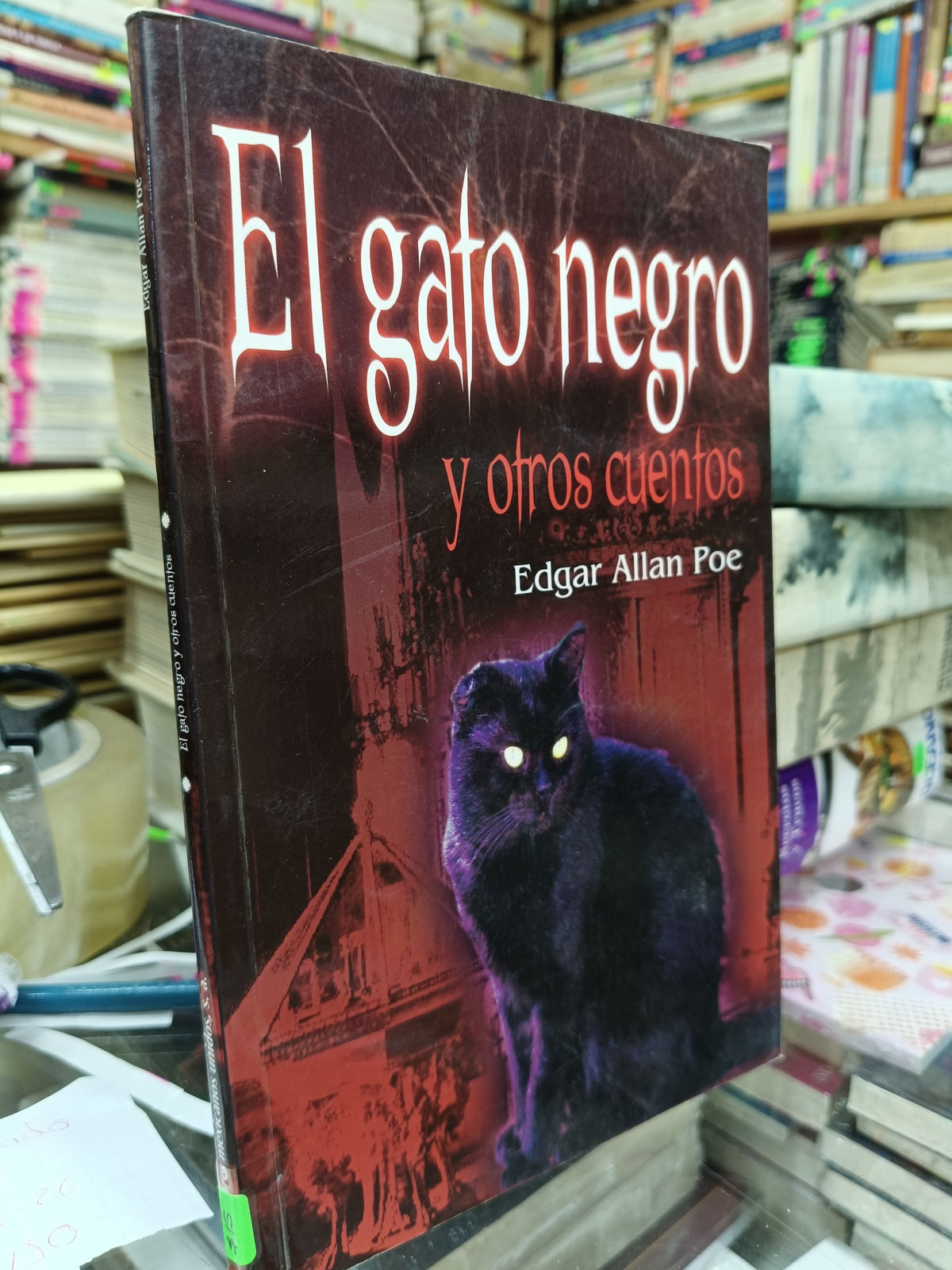 EL GATO NEGRO Y OTROS CUENTOS POR EDGAR ALLAN POE USADO INFANTIL JUAREZ 507