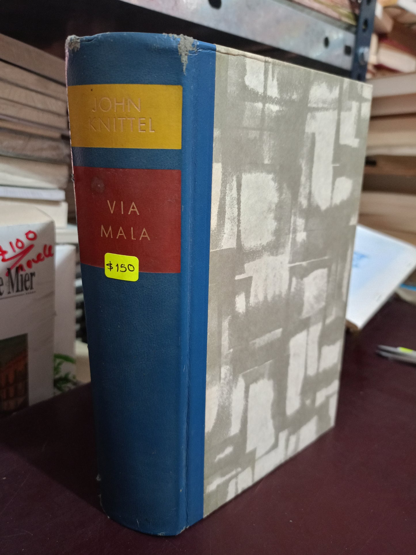 VIA MALA JOHN KNITTEL USADO IDIOMAS LITERARIO 305