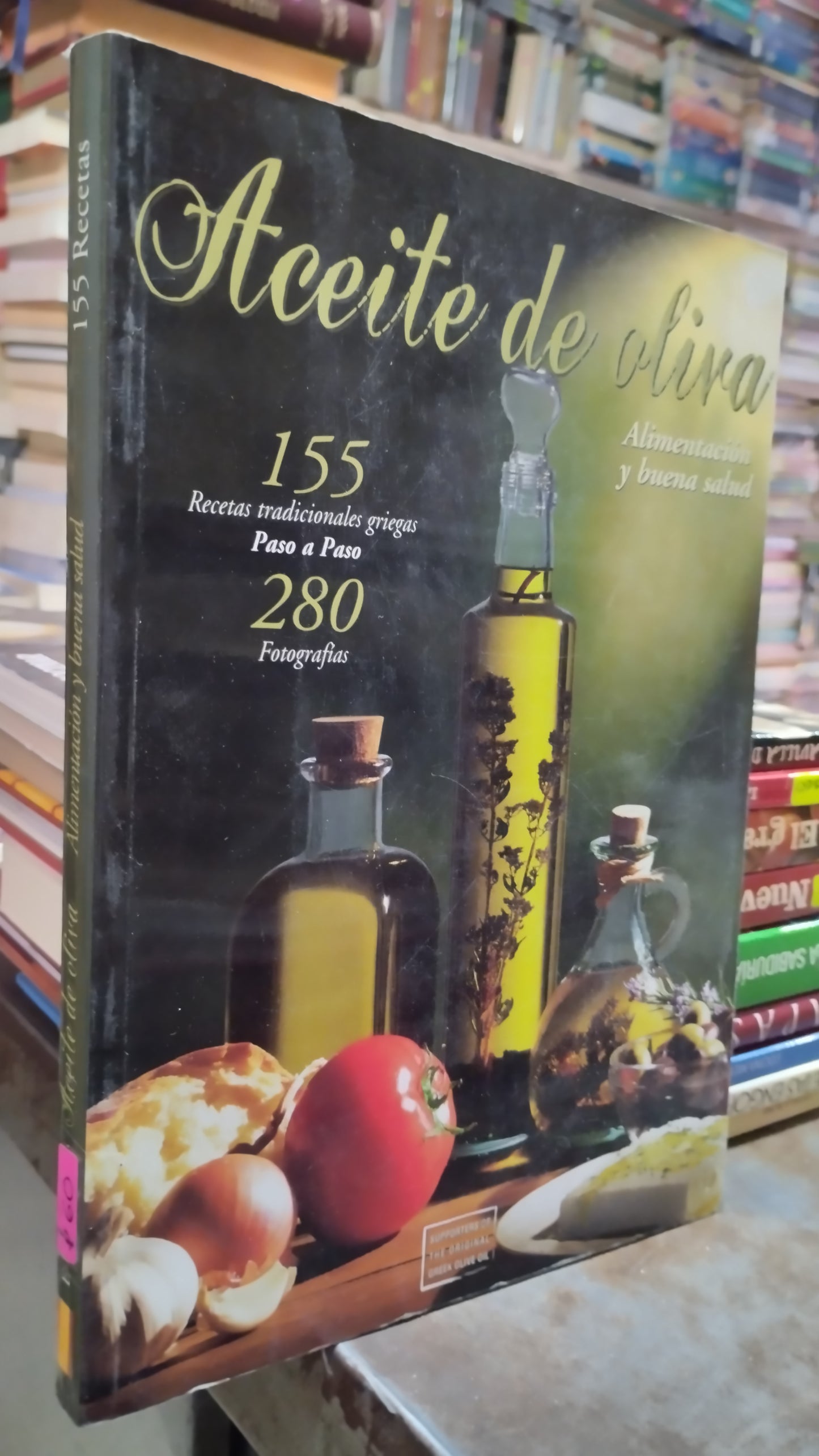 ACEITE DE OLIVA ALIMENTACION Y BUENA SALUD LIBRO USADO COCINA ALDAMA