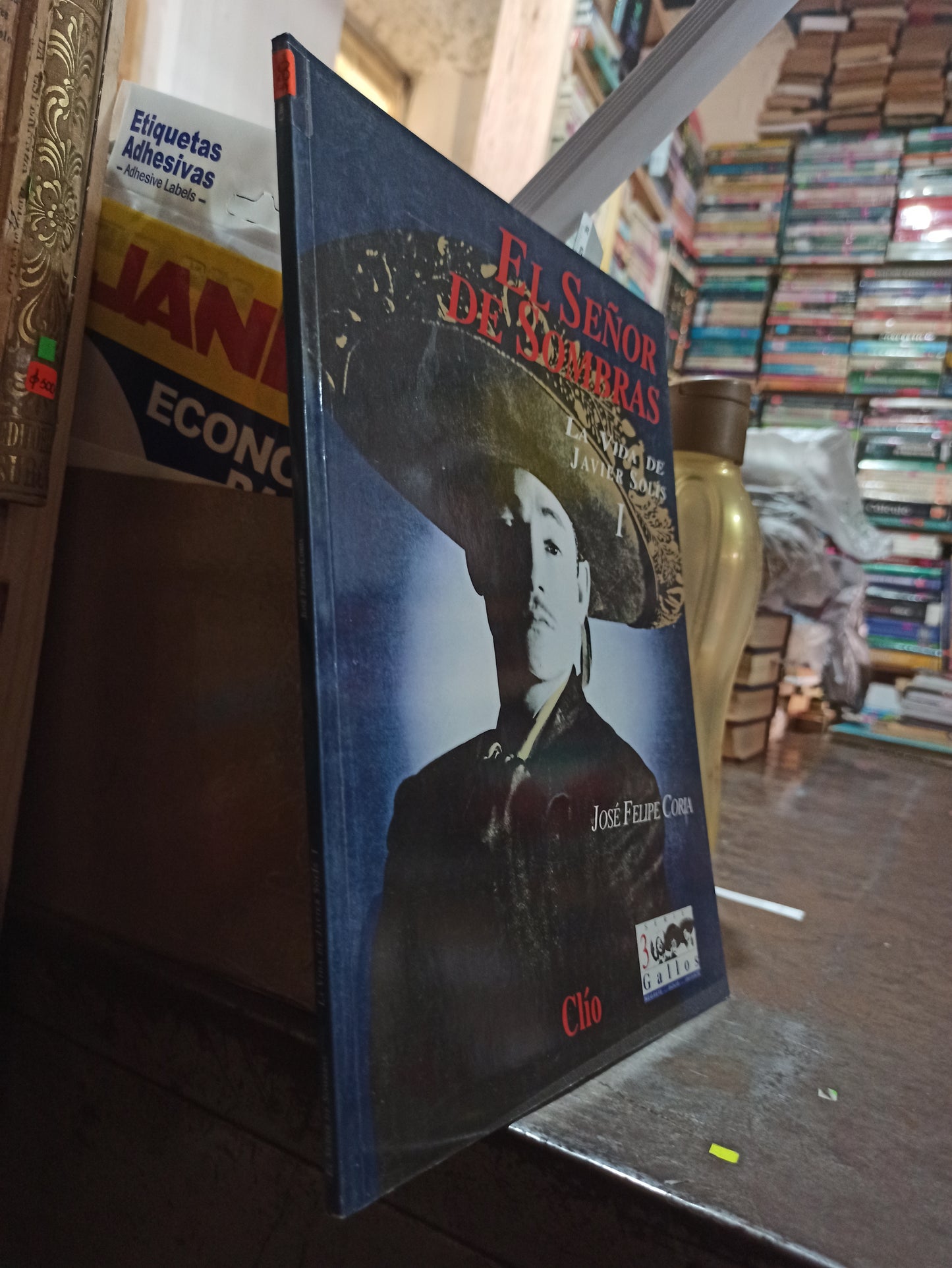 EL SEÑOR DE SOMBRAS 1 POR JOSE FELIPE CORIA USADO HISTORIA ALDAMA
