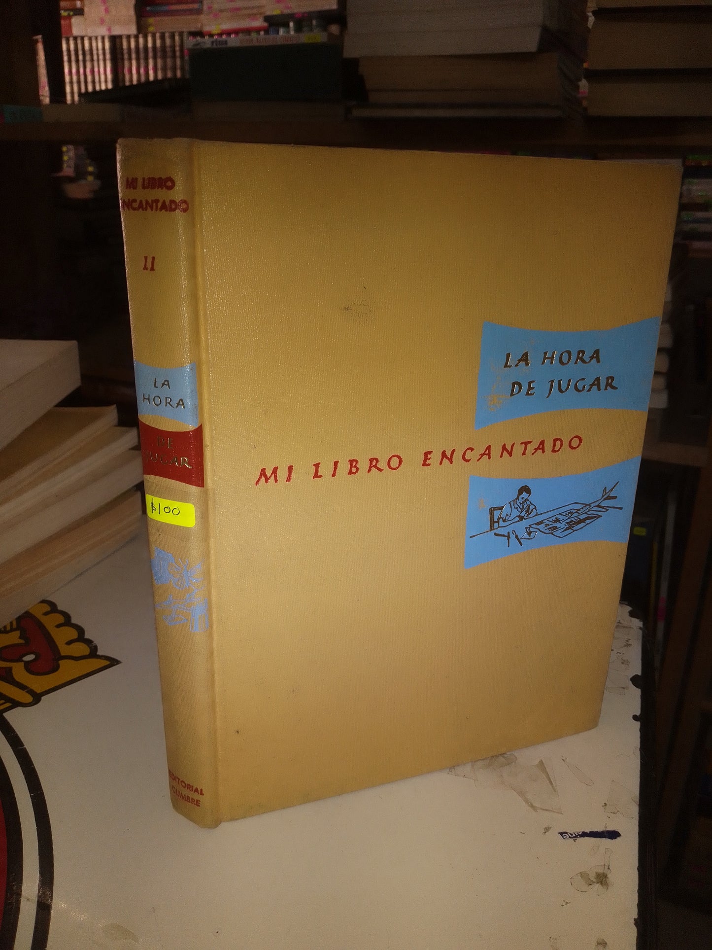 MI LIBRO ENCANTADO 11: LA HORA DE JUGAR USADO INFANTIL LITERARIO 207