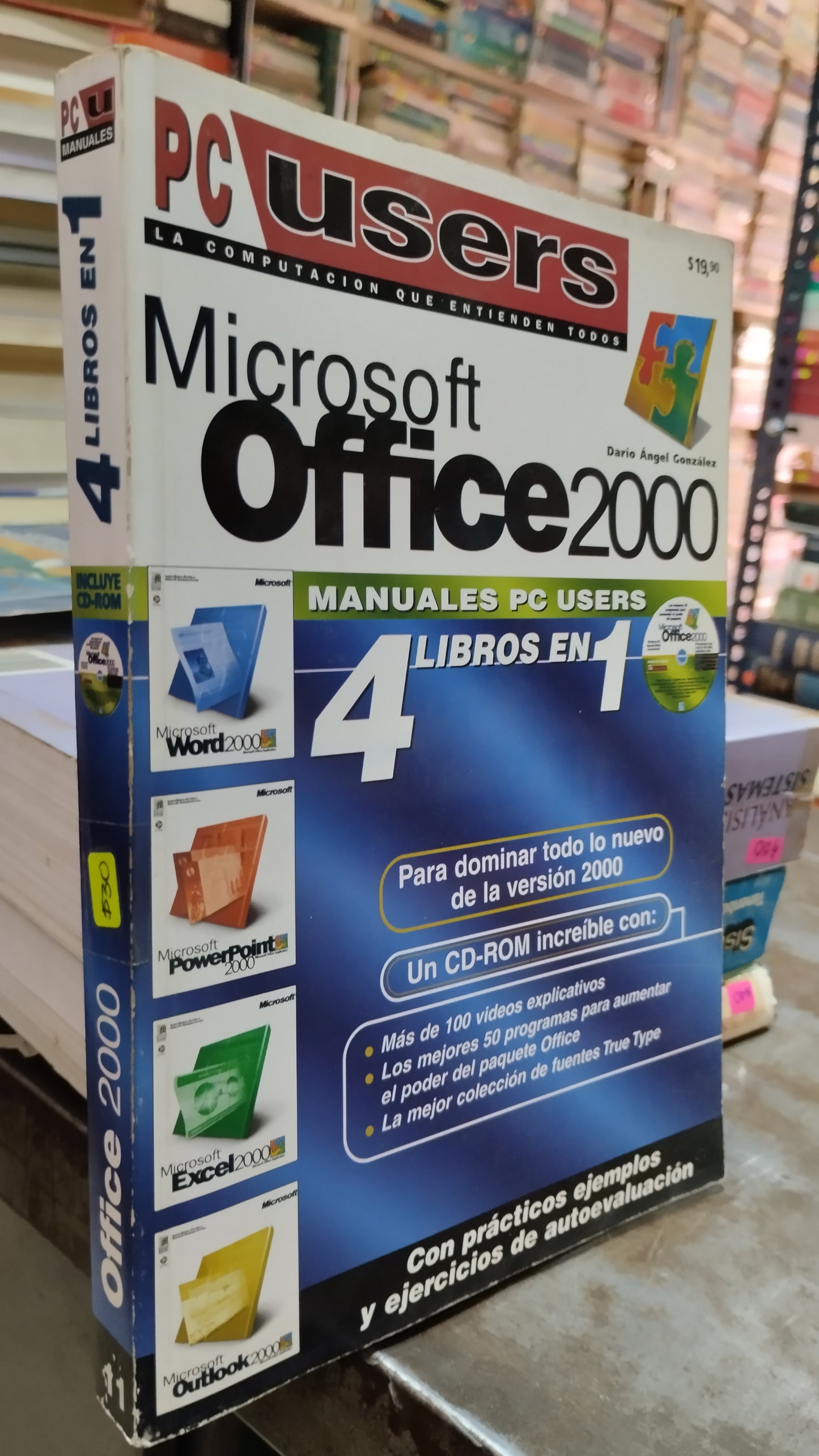 OFFICE 2000 LIBRO USADO COMPUTACION ALDAMA