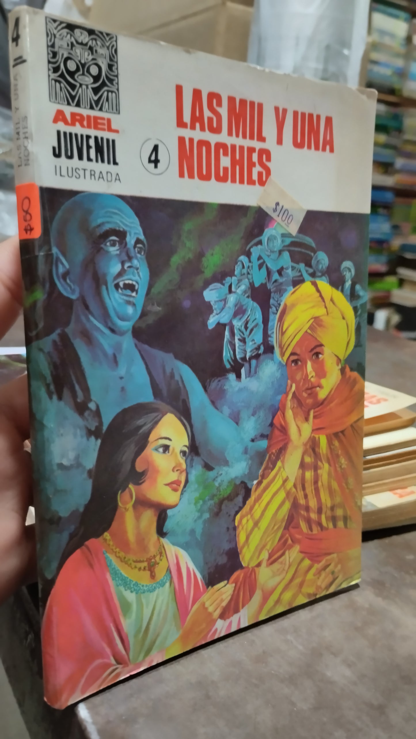 LAS MIL Y UNA NOCHES POR EDITORIAL ARIEL LIBRO USADO INFANTIL ALDAMA