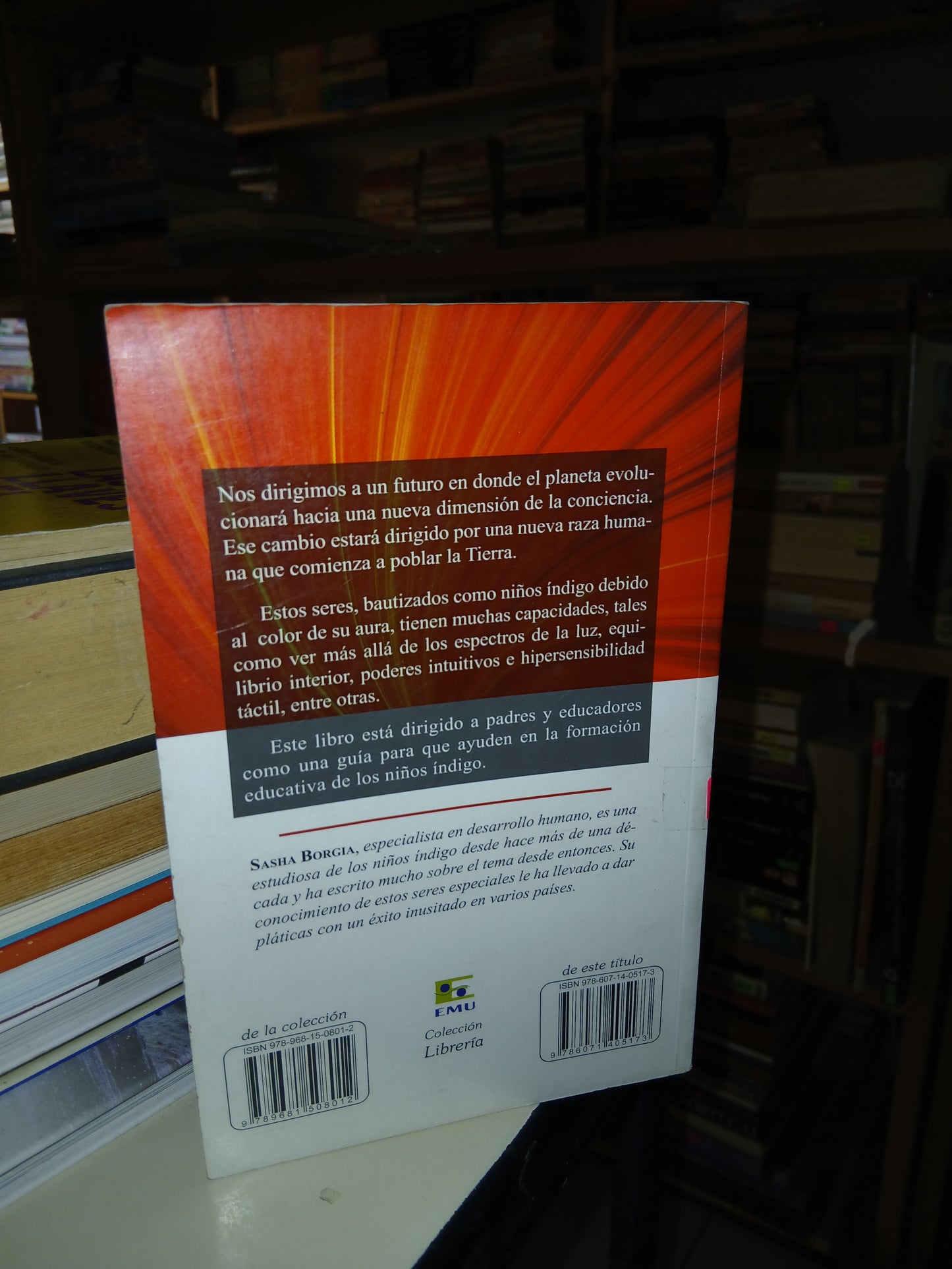 NIÑOS ÍNDIGO POR SASHA BORGIA USADO SUPERACIÓN PERSONAL LITERARIO 207