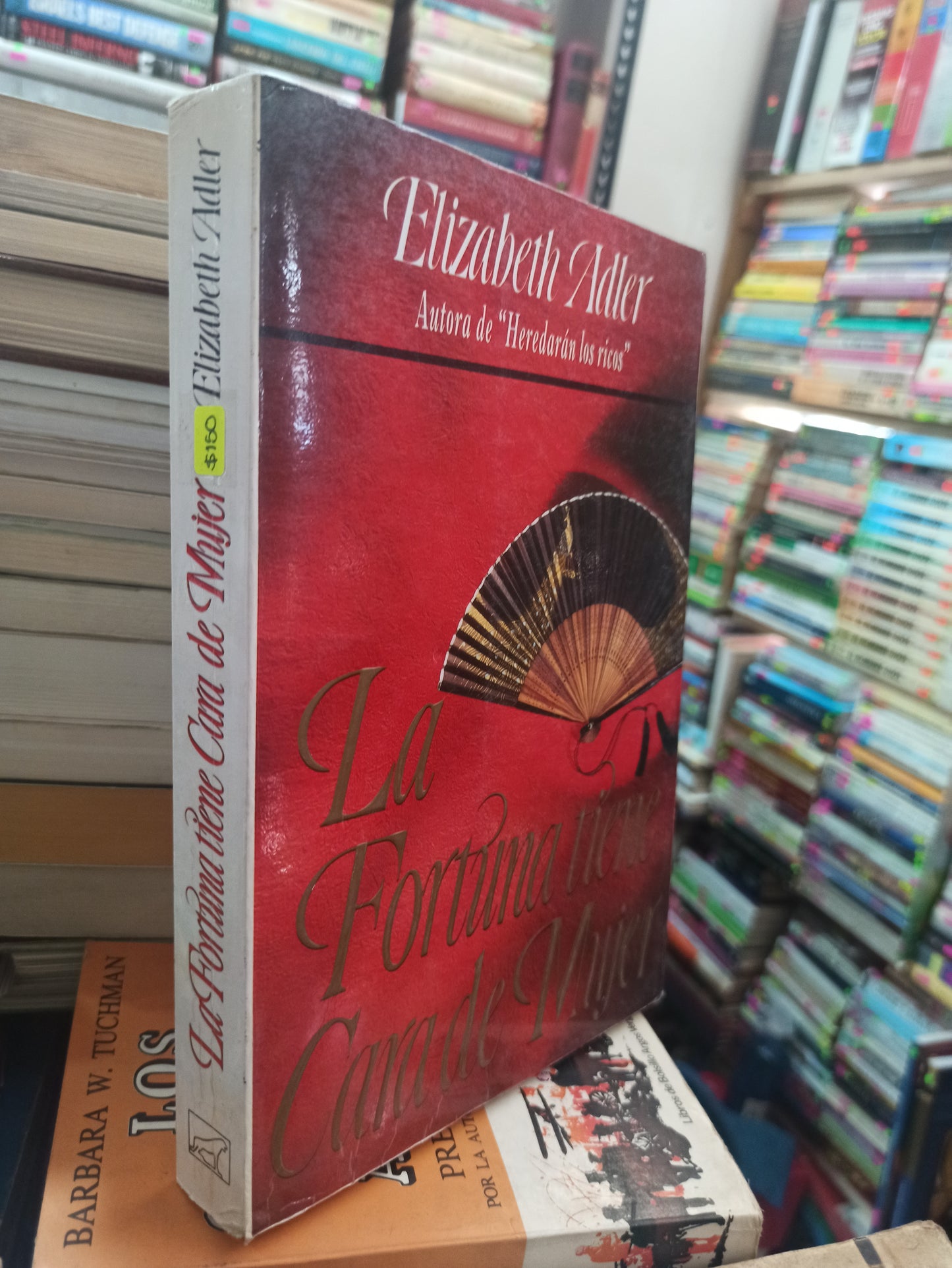 LA FORTUNA TIENE CARA DE MUJER POR ELIZABETH ADLER USADO NOVELAS ALDAMA