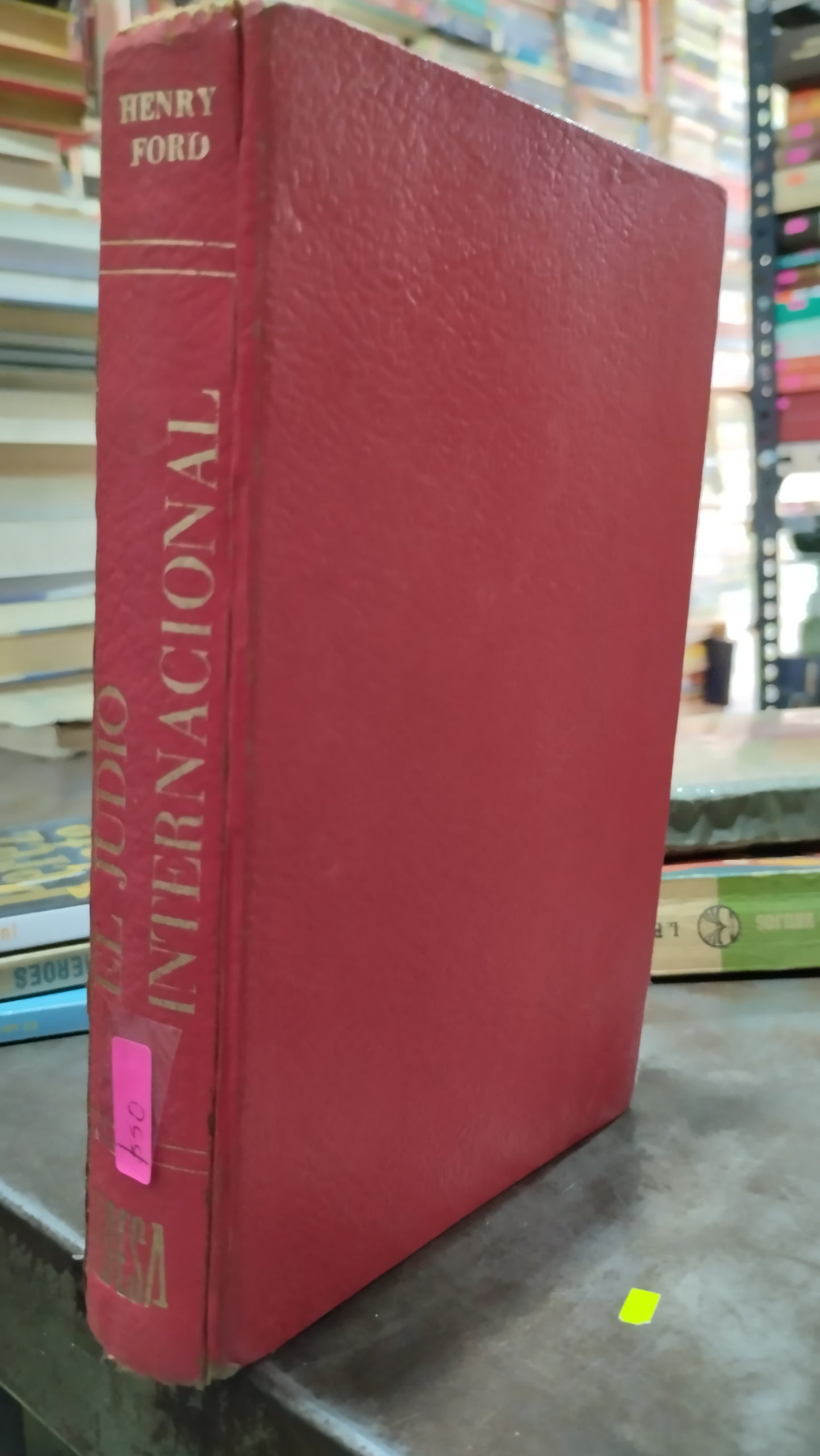 EL JUDIO INTERNACIONAL POR HENRY FORD LIBRO USADO NOVELAS ALDAMA