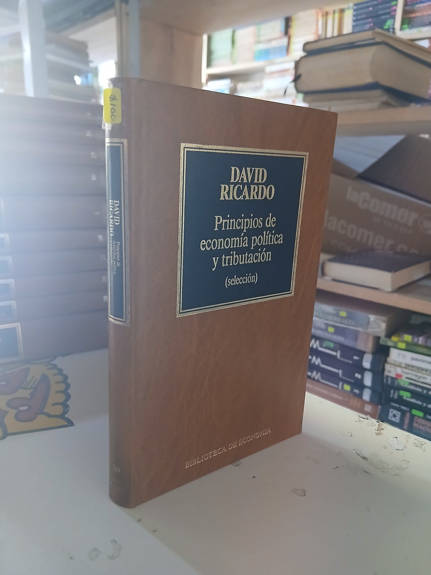 PRINCIPIOS DE ECONOMÍA POLÍTICA Y TRIBUTACIÓN POR DAVID RICARDO USADO ADMINISTRACIÓN LITERARIO 207