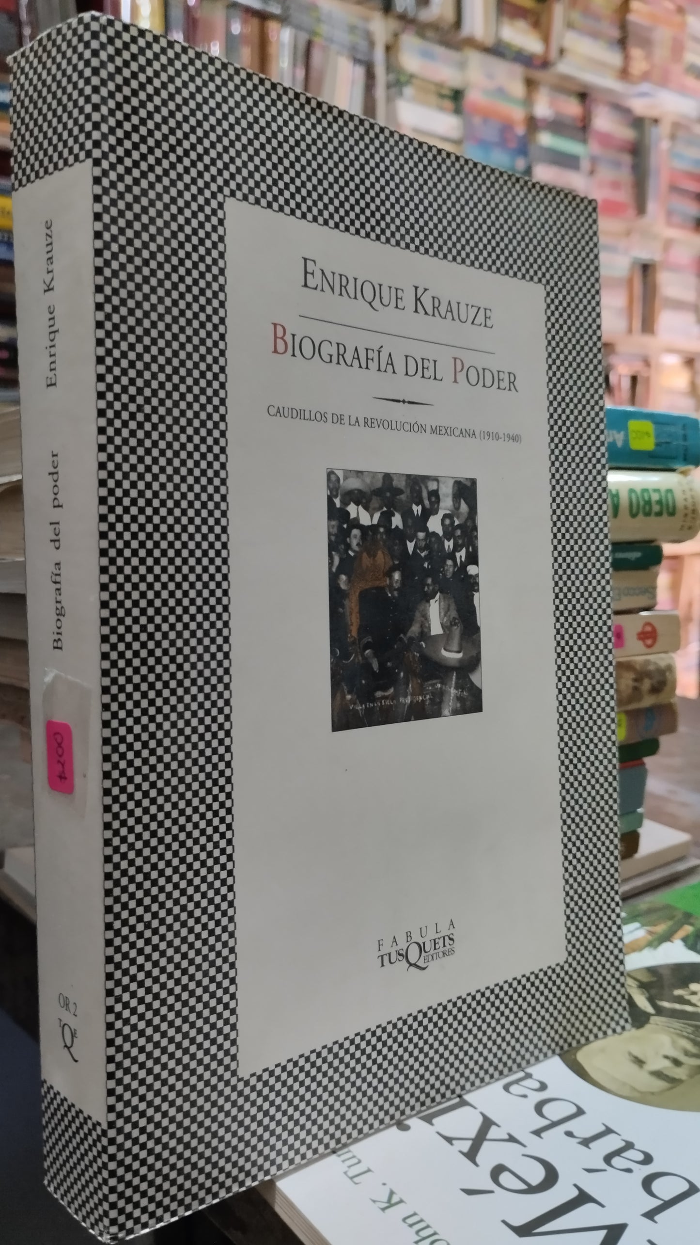 BIOGRAFIA DEL PODER POR ENRIQUE KRAUZE LIBRO USADO HISTORIA ALDAMA