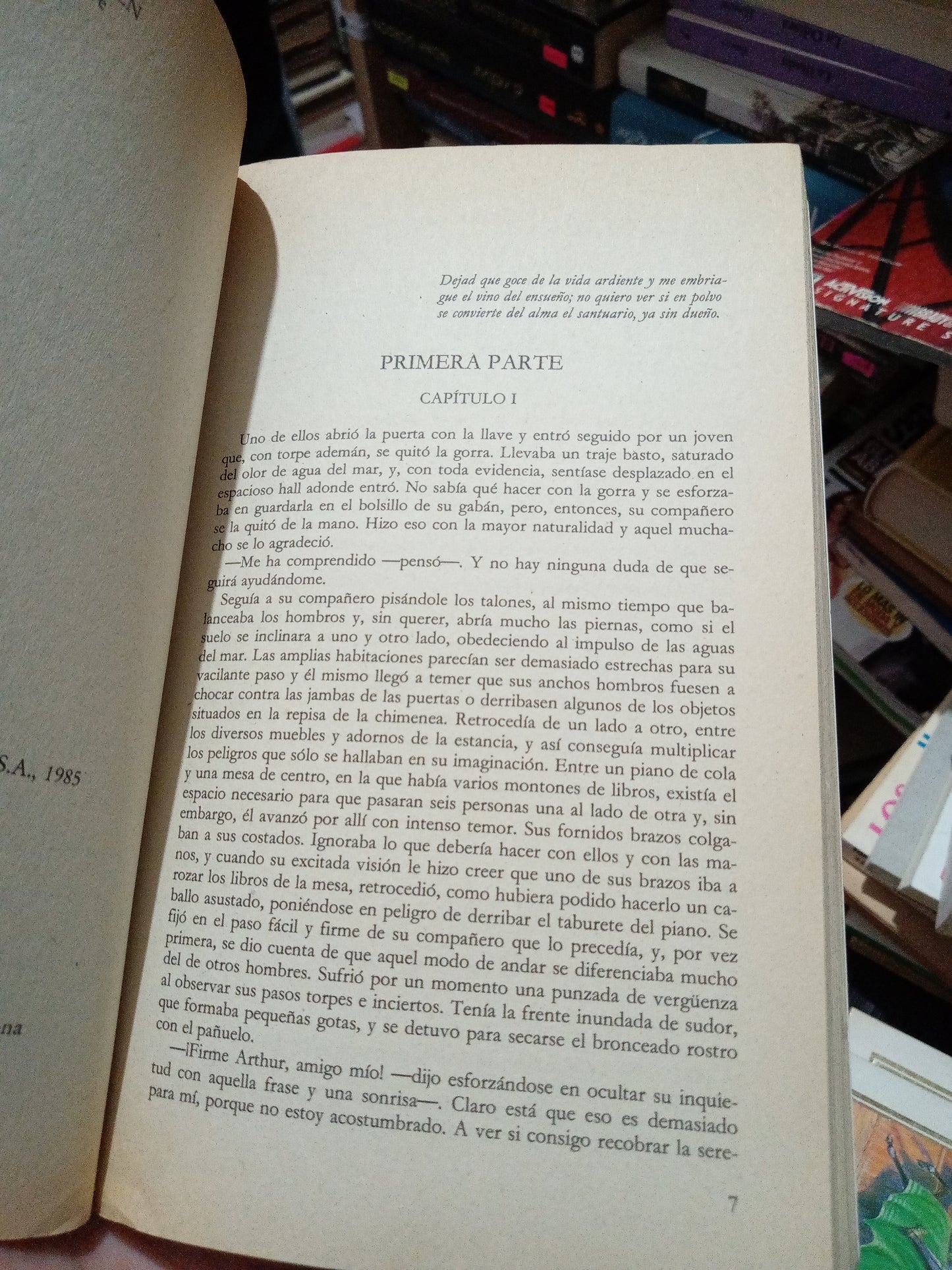 MARTIN EDEN JACK LONDON USADO NOVELA LITERARIO 305