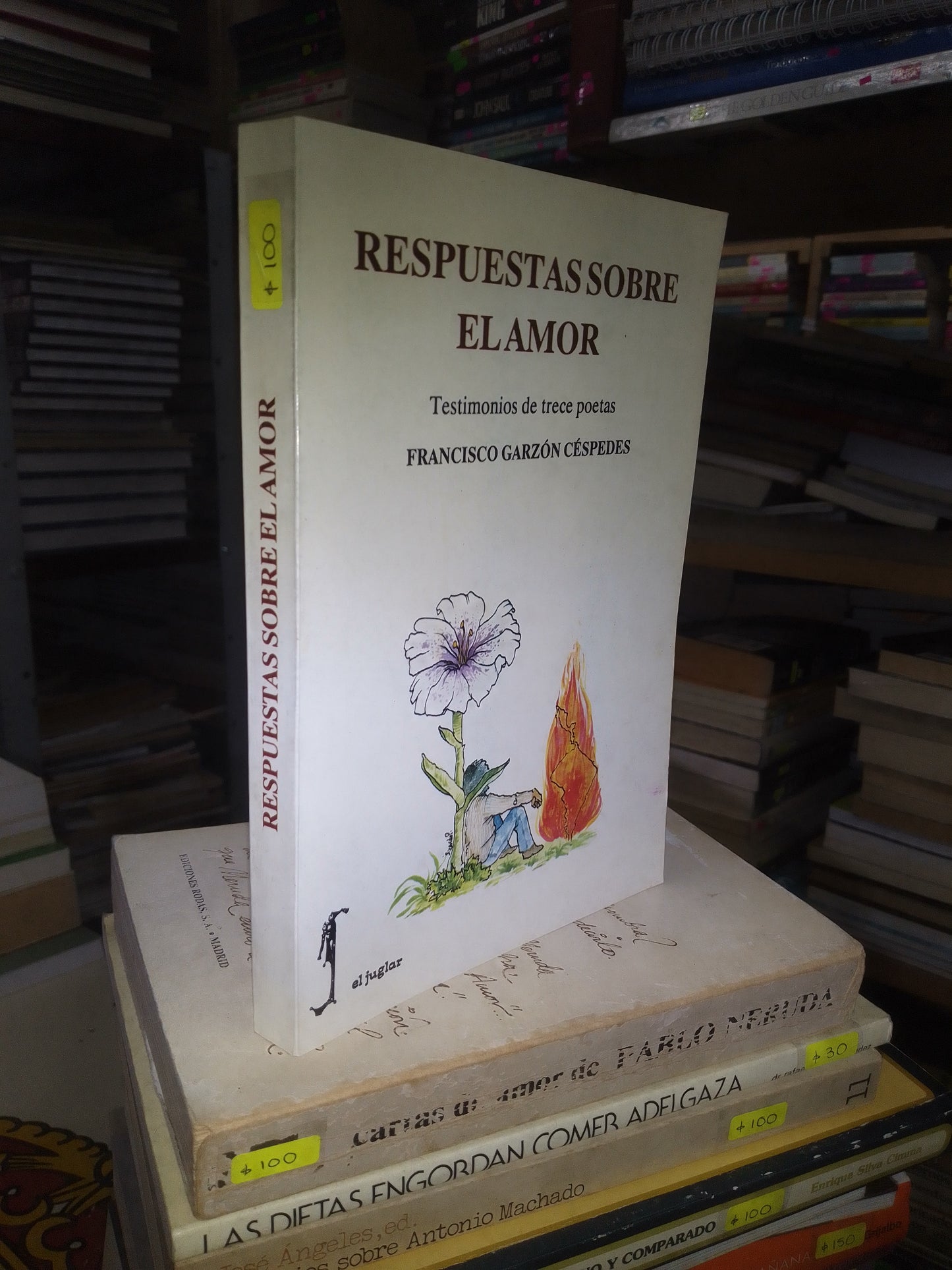 RESPUESTAS SOBRE EL AMOR POR FRANCISCO GARZÓN CÉSPEDES USADO POESÍA LITERARIO 207