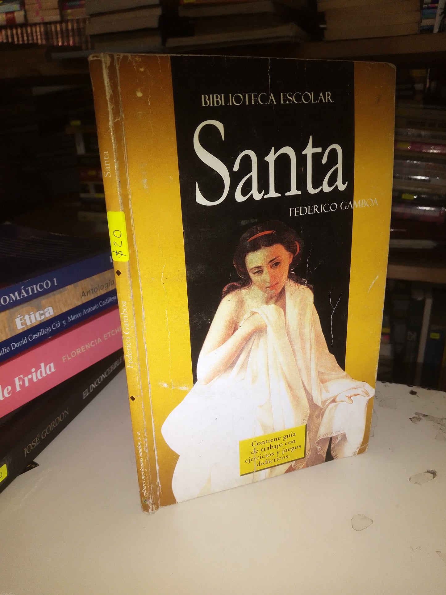 SANTA POR FEDERICO GAMBOA USADO NOVELA LITERARIO 207