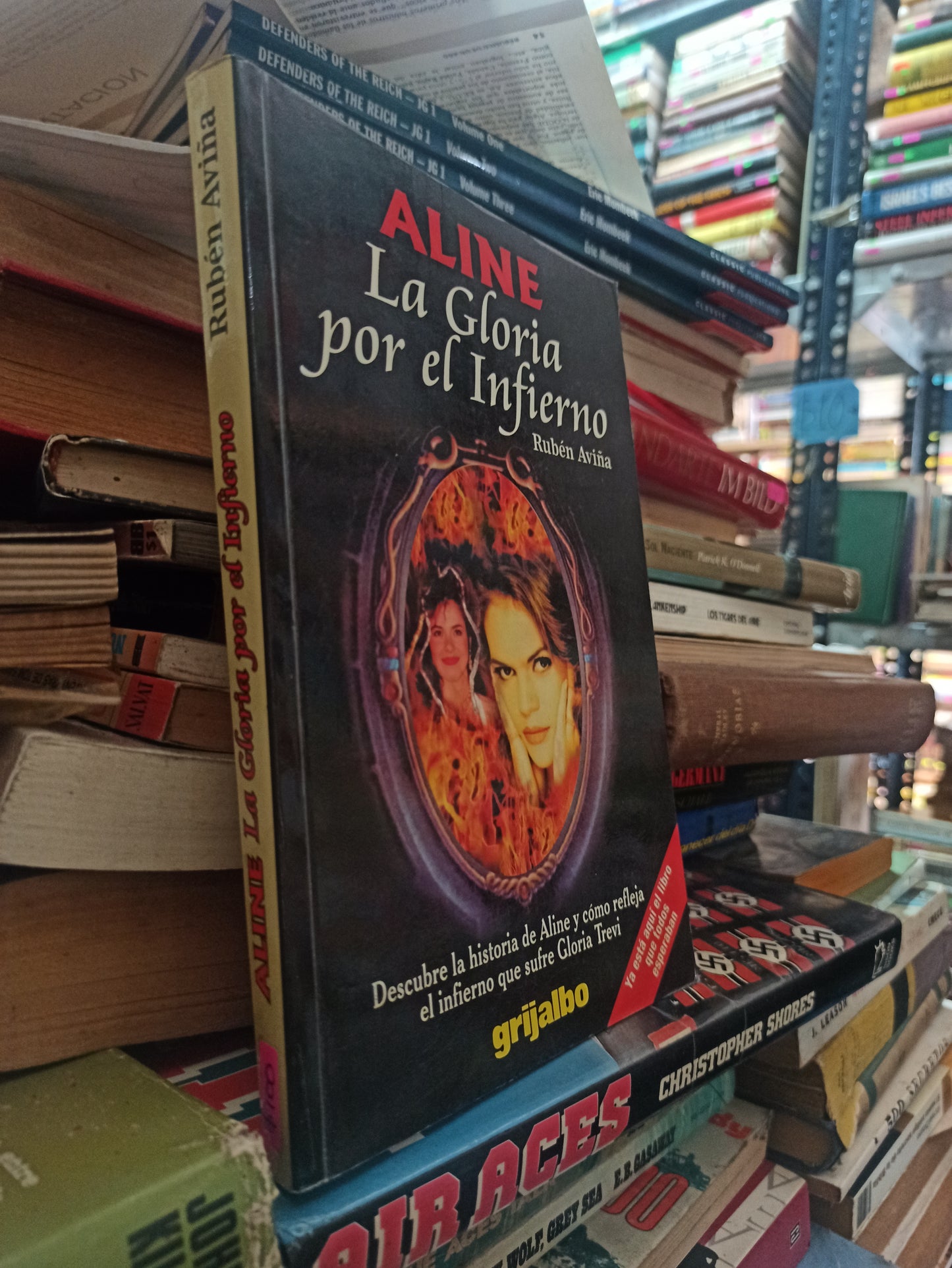 LA GLORIA POR EL INFIERNO POR RUBÉN ÁVIÑA USADO NOVELAS ALDAMA
