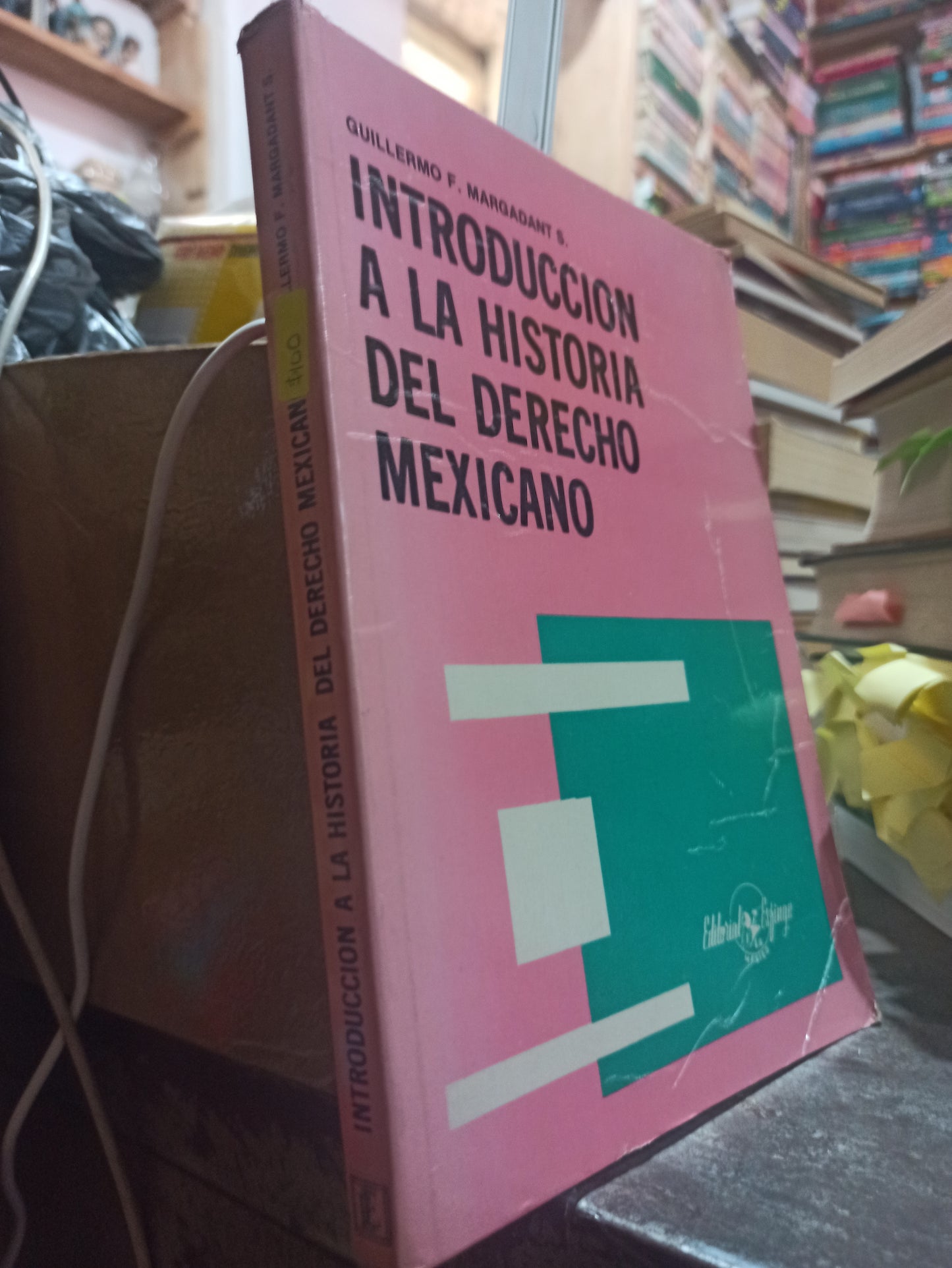 INTRODUCCION A LA HISTORIA DEL DERECHO MEXICANO POR GUILLERMO F. MARGADANT USADO DERECHO ALDAMA