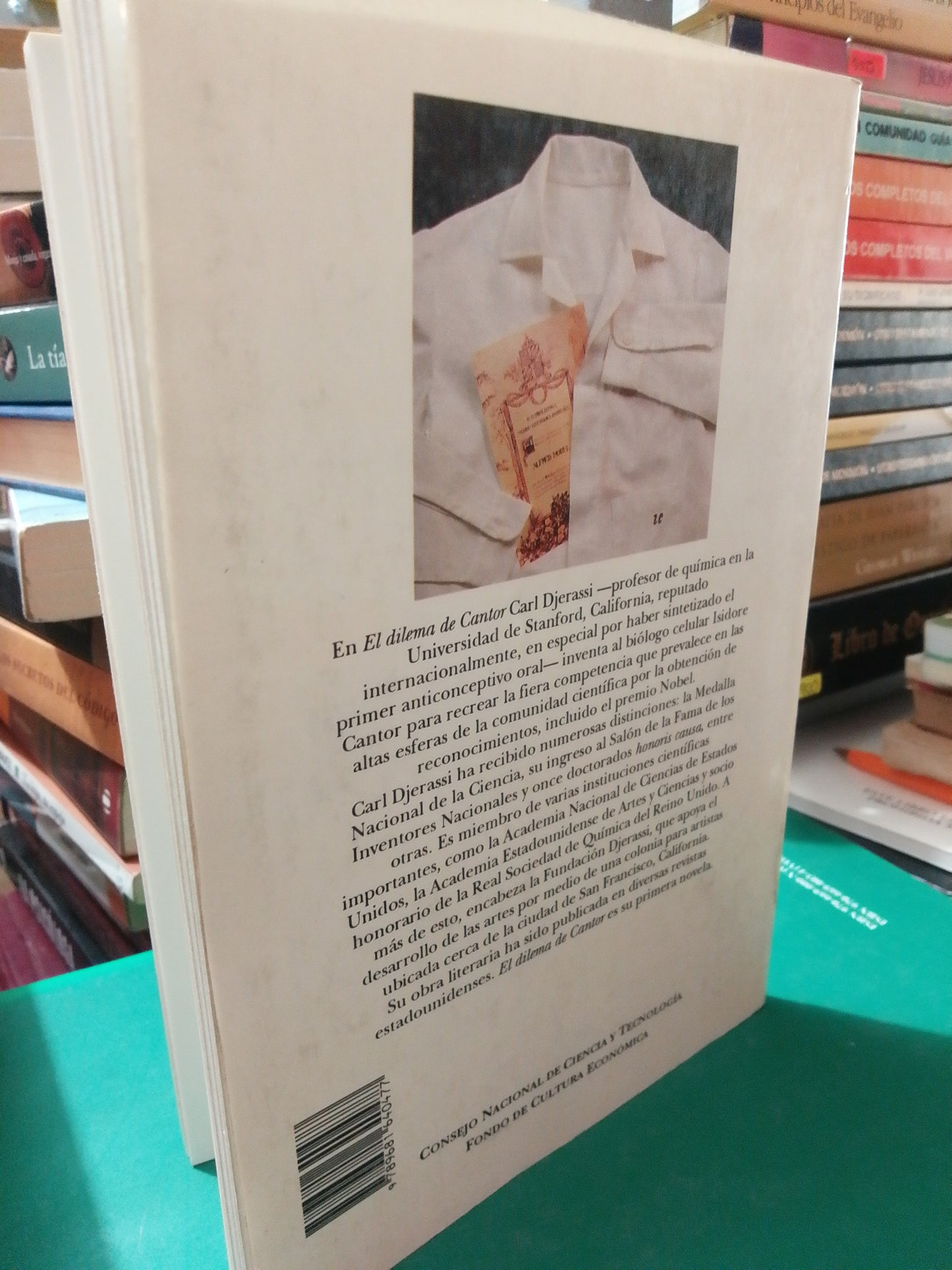 EL DILEMA DE CANTOR POR CARL DJERASSI USADO NOVELA JUAREZ
