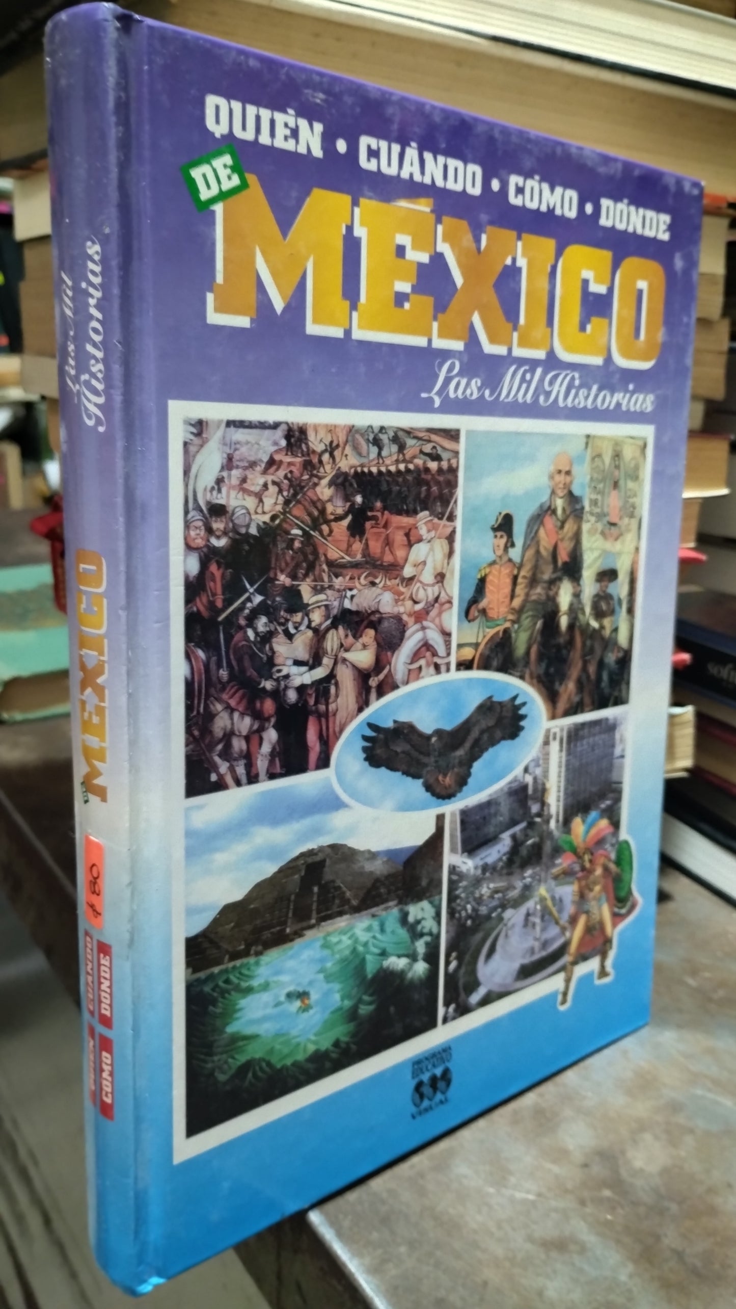 MEXICO LAS MIL HISTORIAS LIBRO USADO HISTORIA ALDAMA