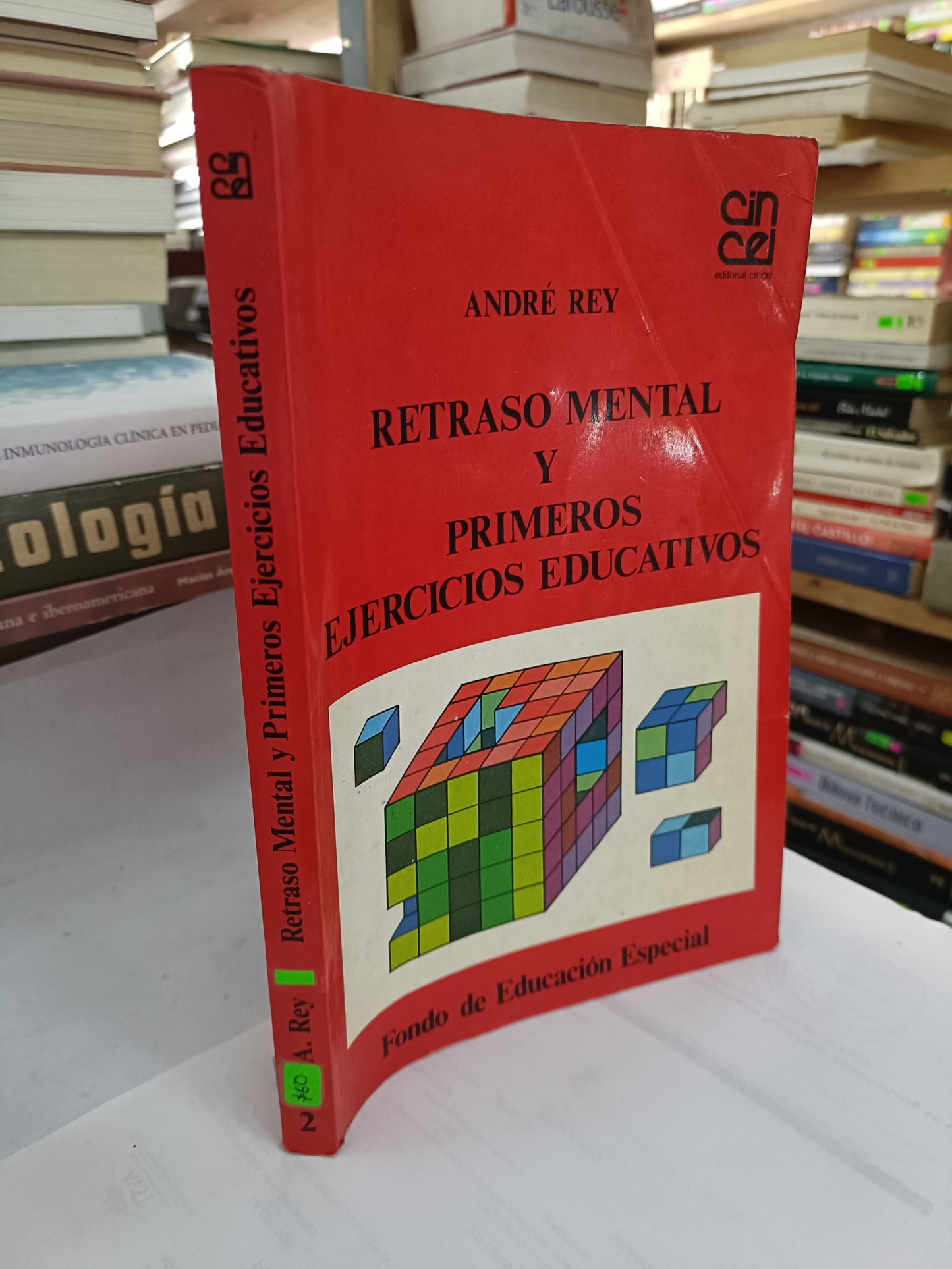 RETRASO MENTAL Y PRIMEROS EJERCICIOS EDUCATIVOS POR ANDRE REY USADO PSICOLOGIA LITERARIO 207