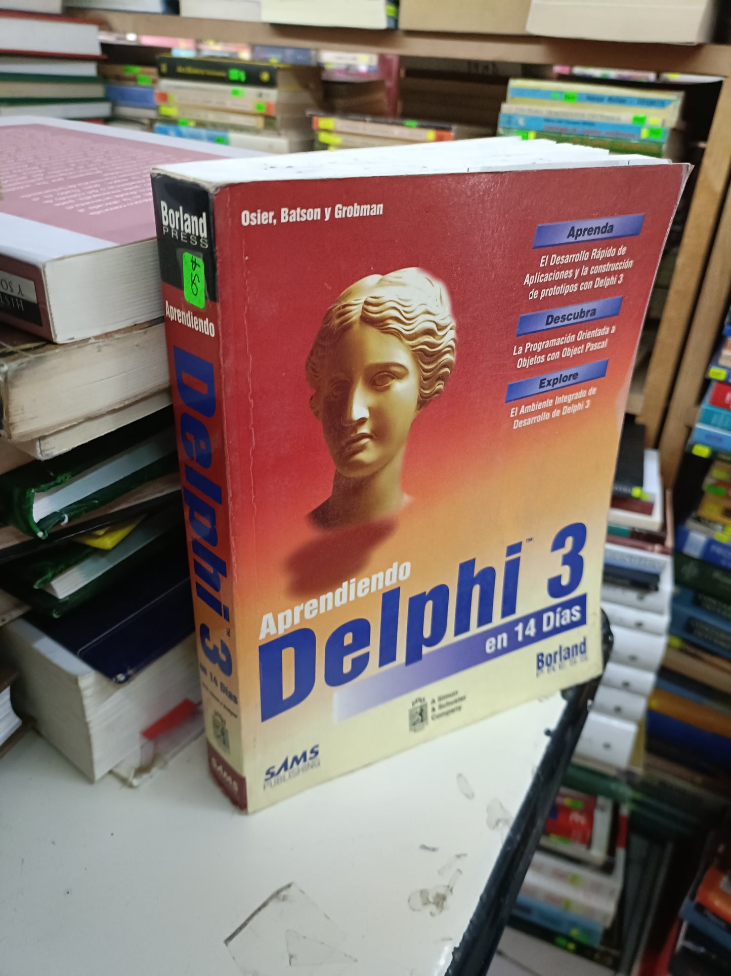APRENDIENDO DELPHI 3 EN 14 DÍAS POR OSIER BATSON Y GROBMAN USADO COMPUTACIÓN LITERARIO 207
