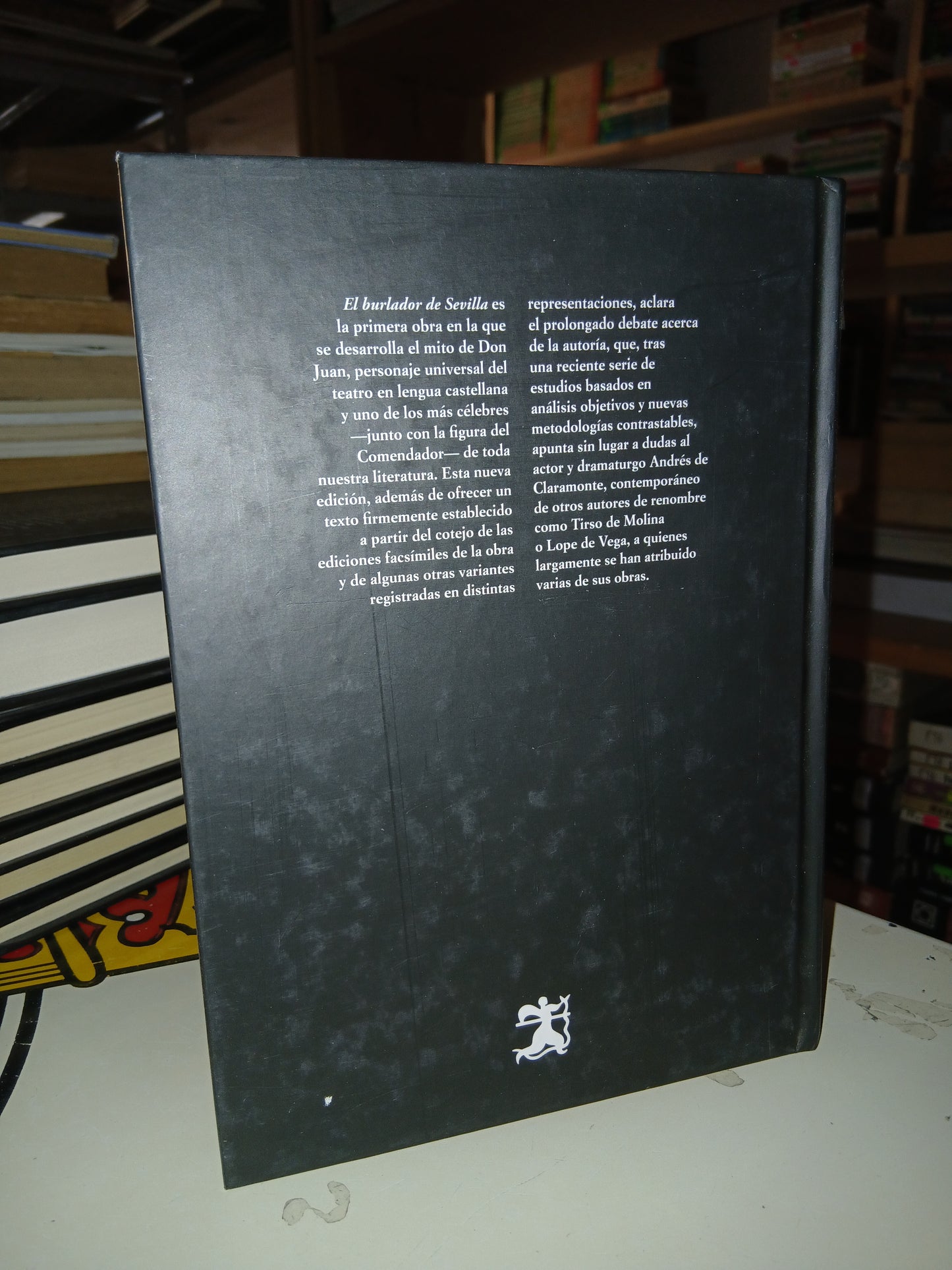 EL BURLADOR DE SEVILLA POR ANDRÉS DE CLARAMONTE USADO NOVELA LITERARIO 207
