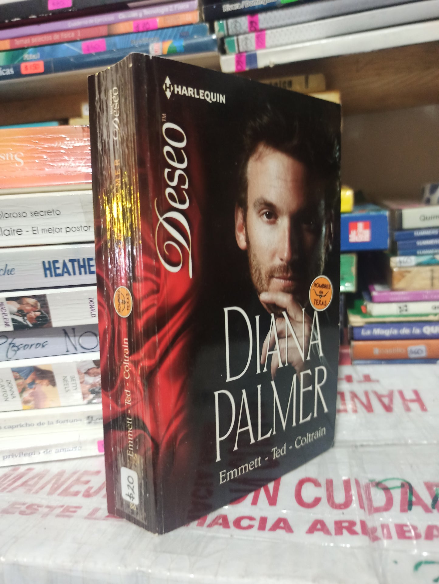 EMMET - TED - COLTRAIN POR DIANA PALMER USADO NOVELAS JUÁREZ