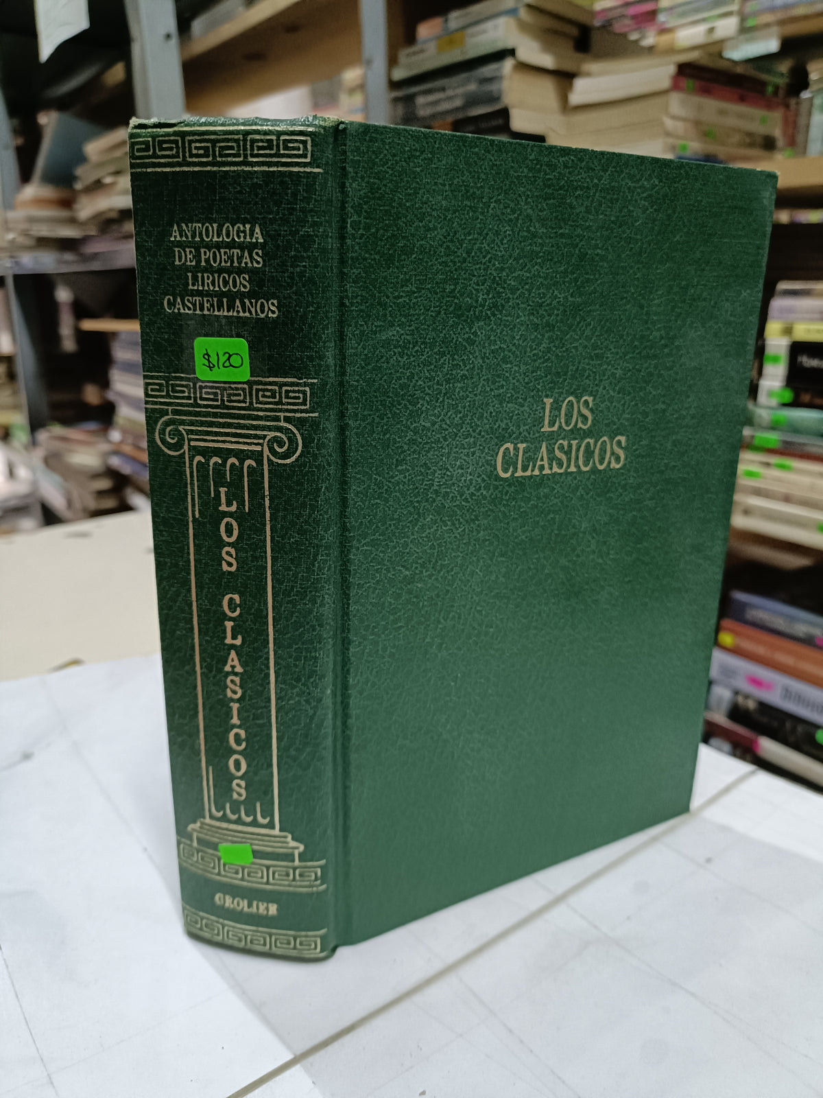 LOS CLASICOS ANTOLOGIA DE POETAS LIRICOS CASTELLANOS USADO NOVELA LITERARIO 207