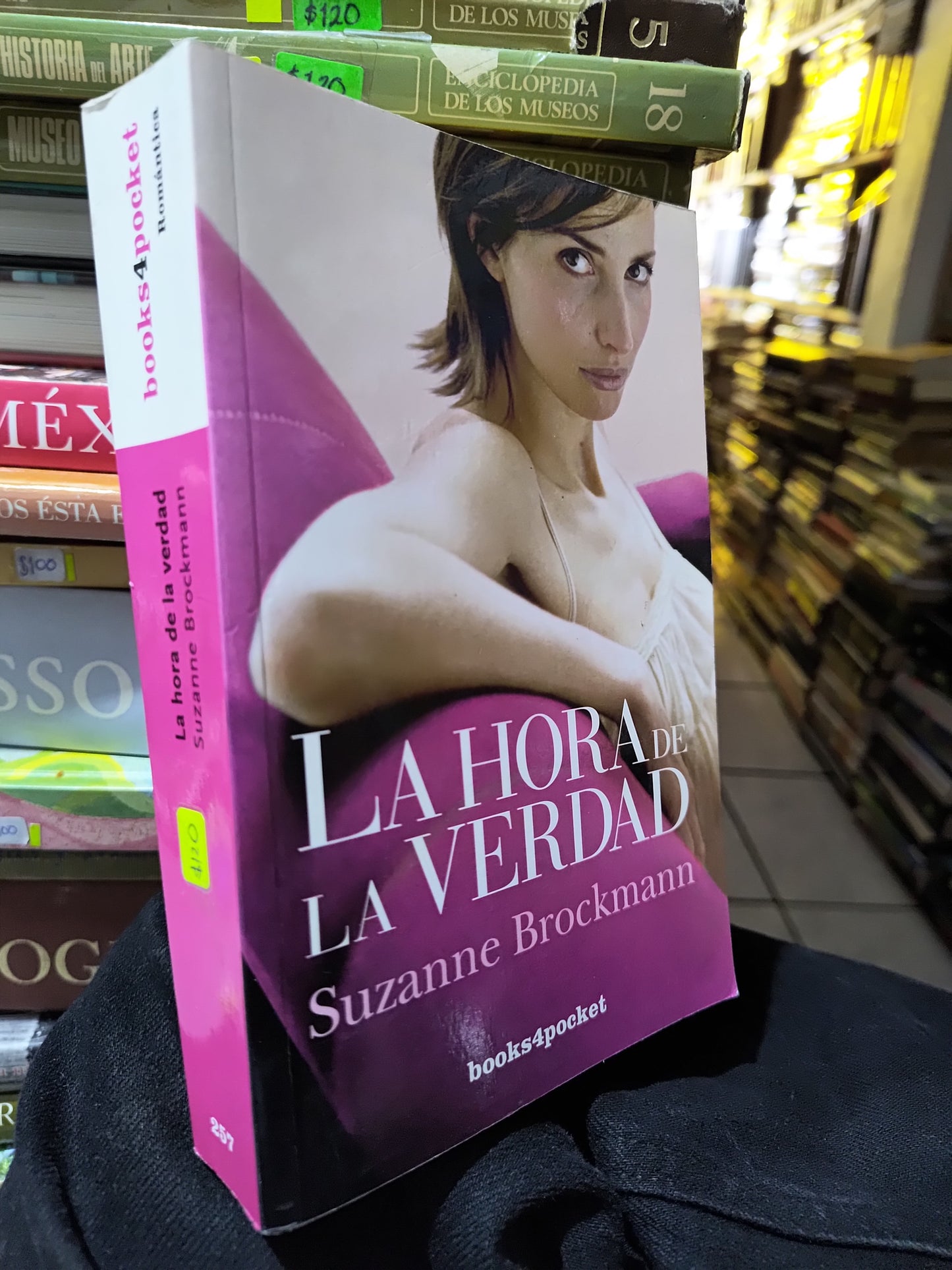 LA HORA DE LA VERDAD POR SUZANNE BROCKMANN USADO NOVELAS JUAREZ 515