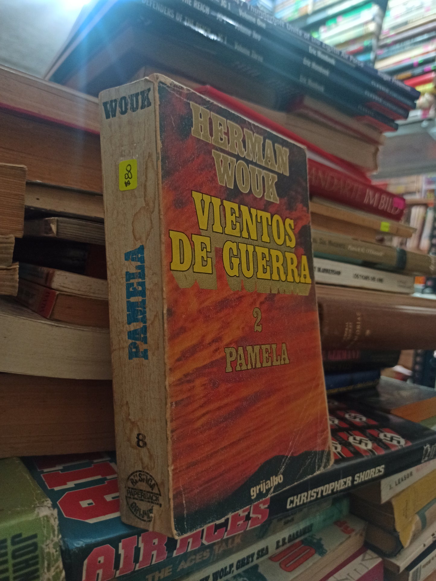 VIENTOS DE GUERRA 2 POR HERMAN WOUK USADO NOVELAS ALDAMA