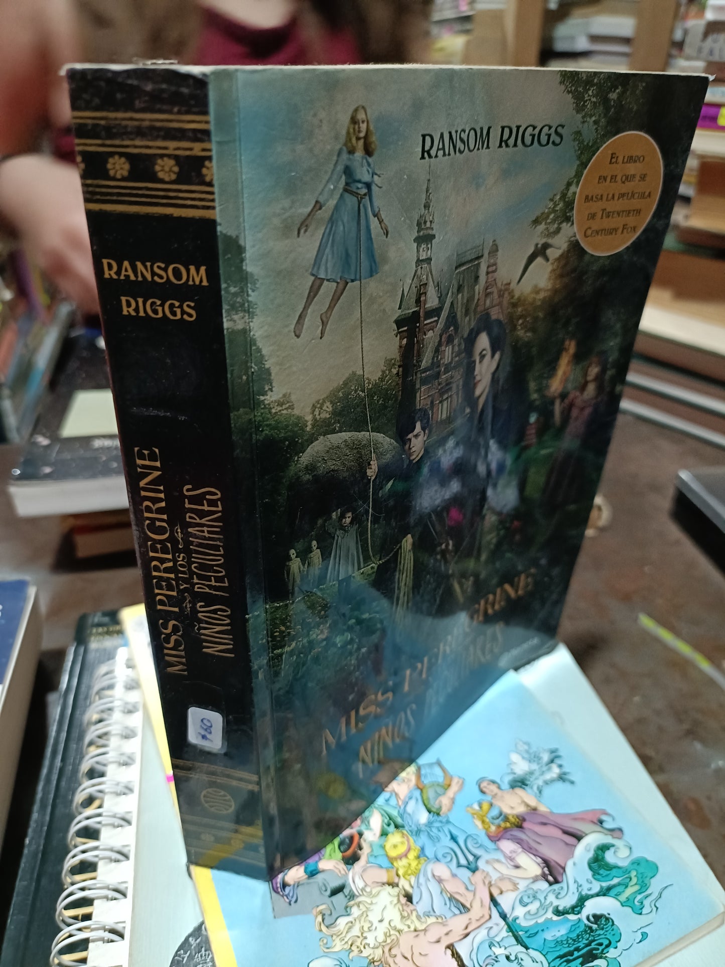 MISS PEREGRINE Y LOS NIÑOS PECULIARES USADOS NOVELAS ALDAMA
