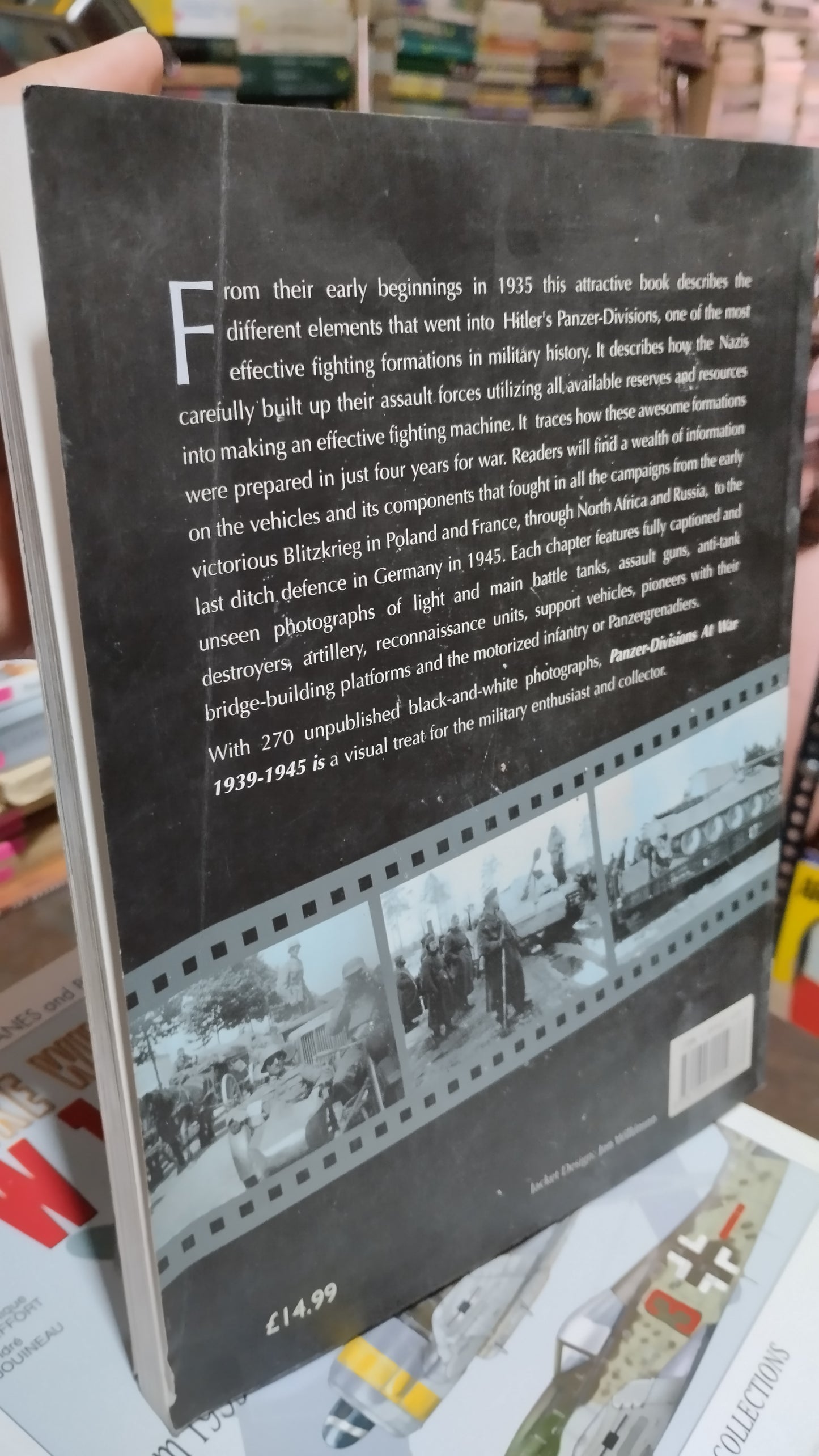 IMAGES OF WAR PANZER DIVISIONS AT WAR 1939 1945 POR IAN BAXTER LIBRO USADO HISTORIA ALDAMA