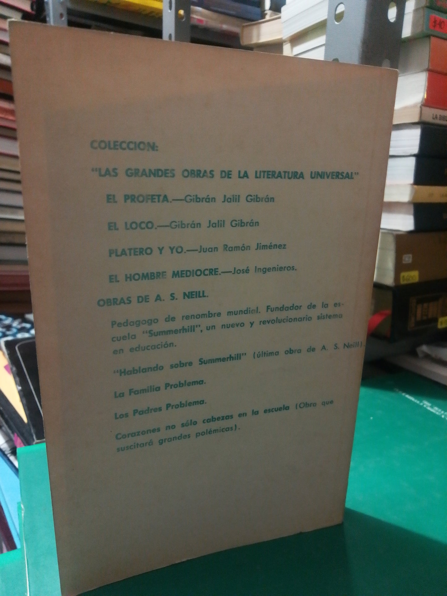 EL PROFETA POR GIBRÁN JALIL GIBRAN USADO NOVELA JUAREZ