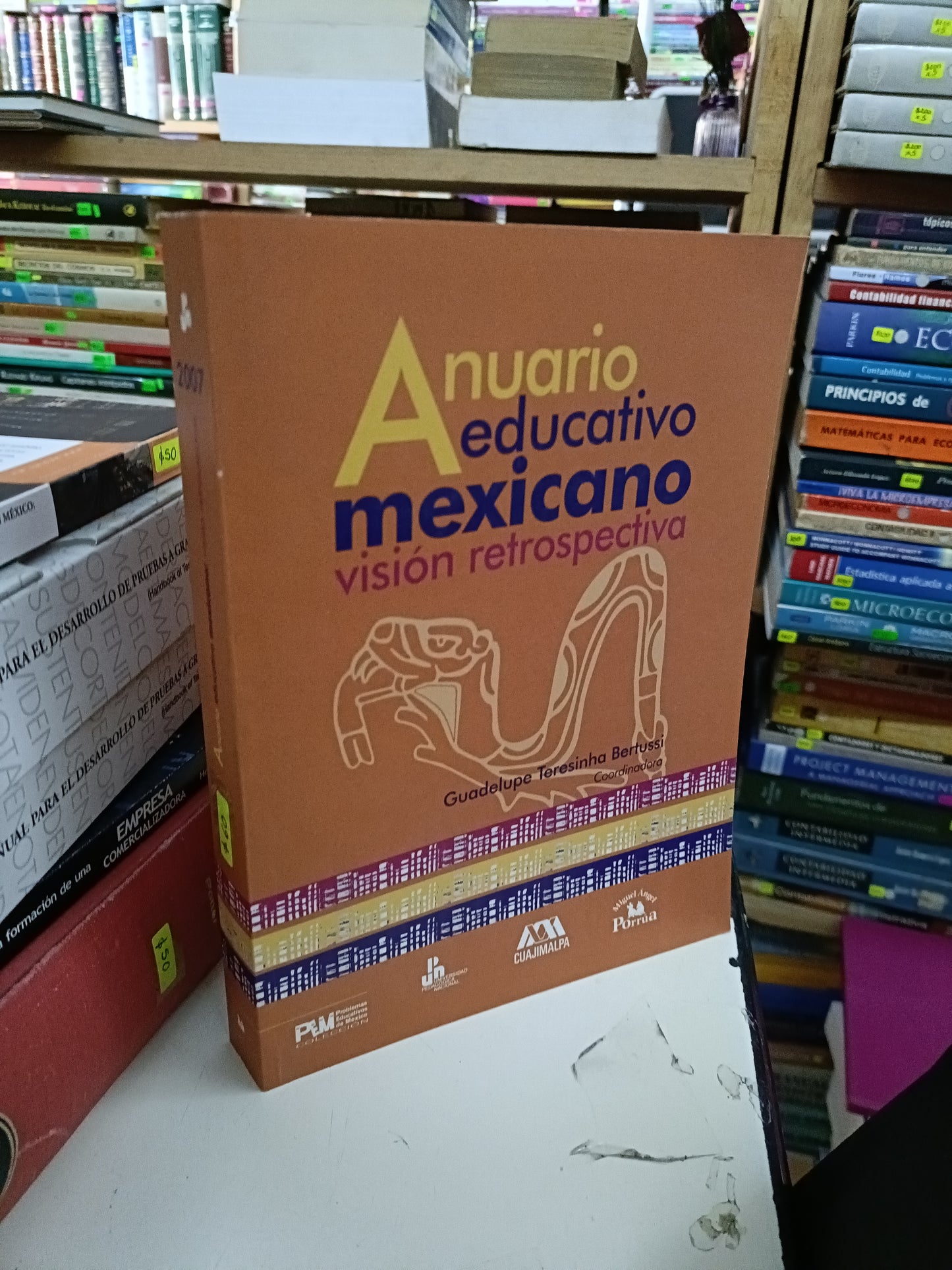 ANUARIO EDUCATIVO MEXICANO VISIÓN RETROSPECTIVA POR GUADELUPE TERESINHA BERTUSSI USADO EDUCACIÓN LITERARIO 207