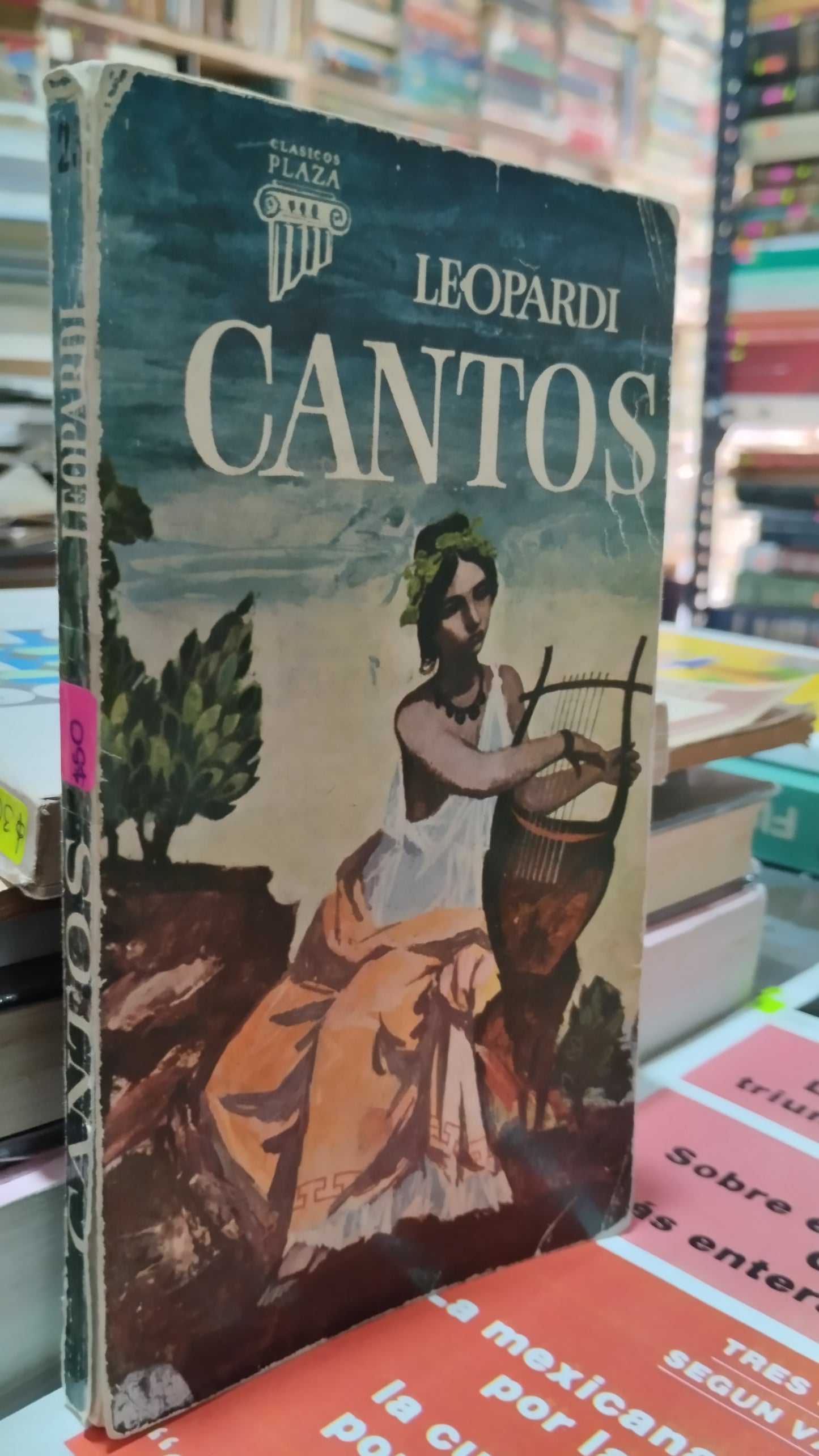CANTOS POR LEOPARDI LIBRO USADO MUSICA ALDAMA
